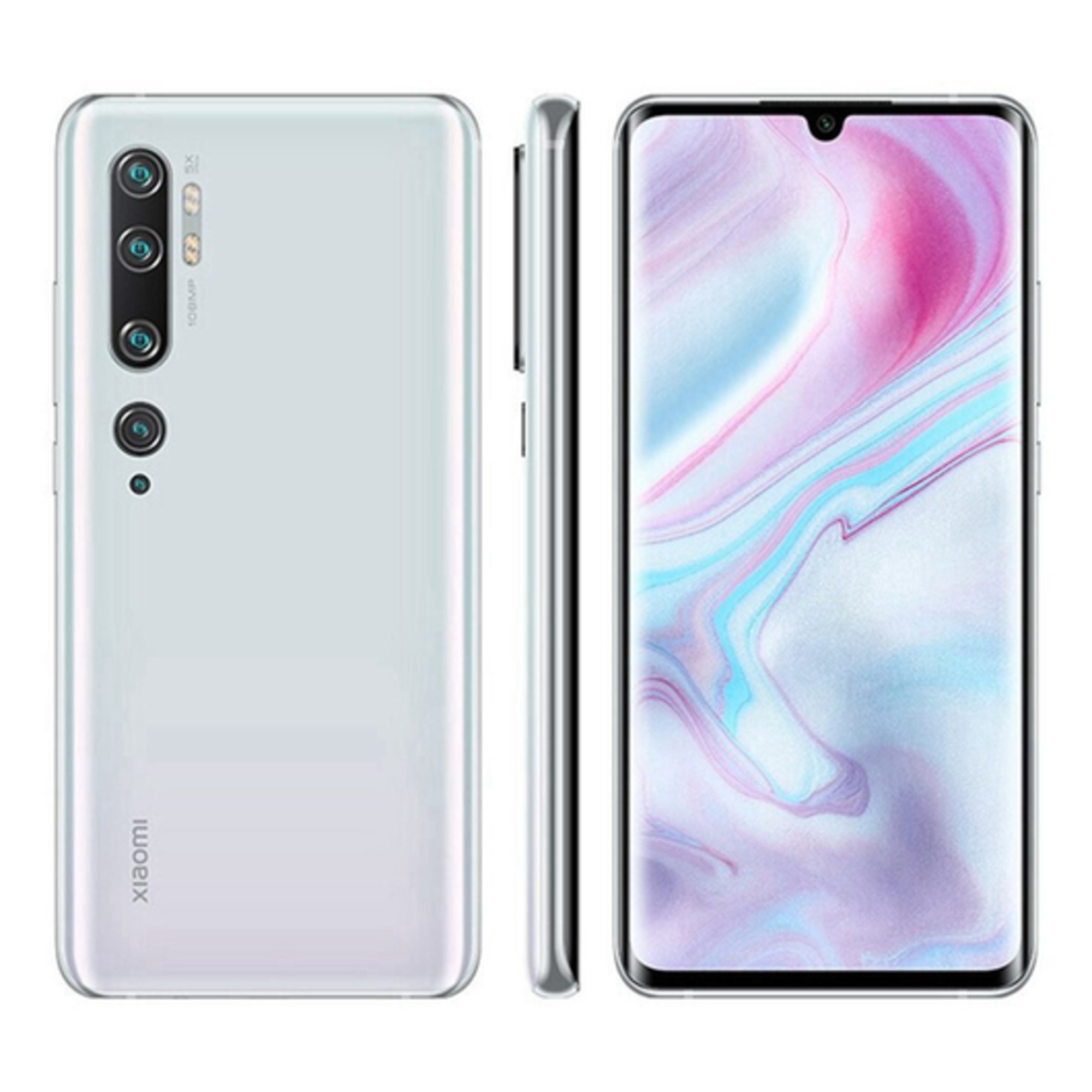 Mi Note 10 Pro 256 Go, Blanc, débloqué - Bon état