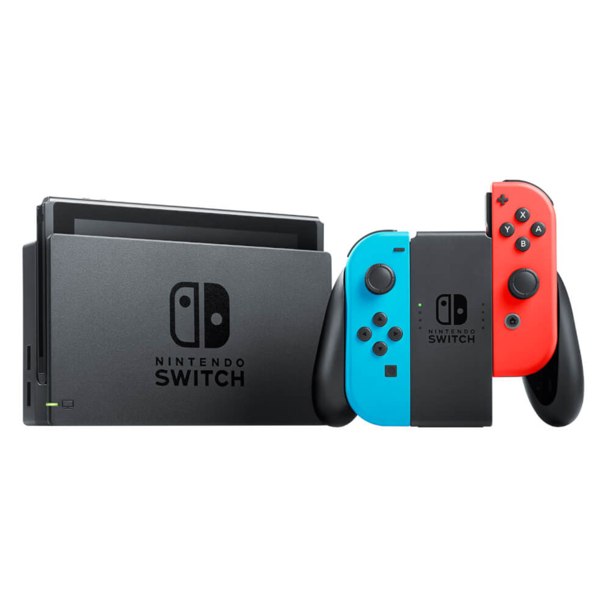 Nintendo Switch + 35€ voucher eShop console de jeux portables 15,8 cm (6.2 ) 32 Go Écran tactile Wifi Noir, Bleu, Gris - Très bon état