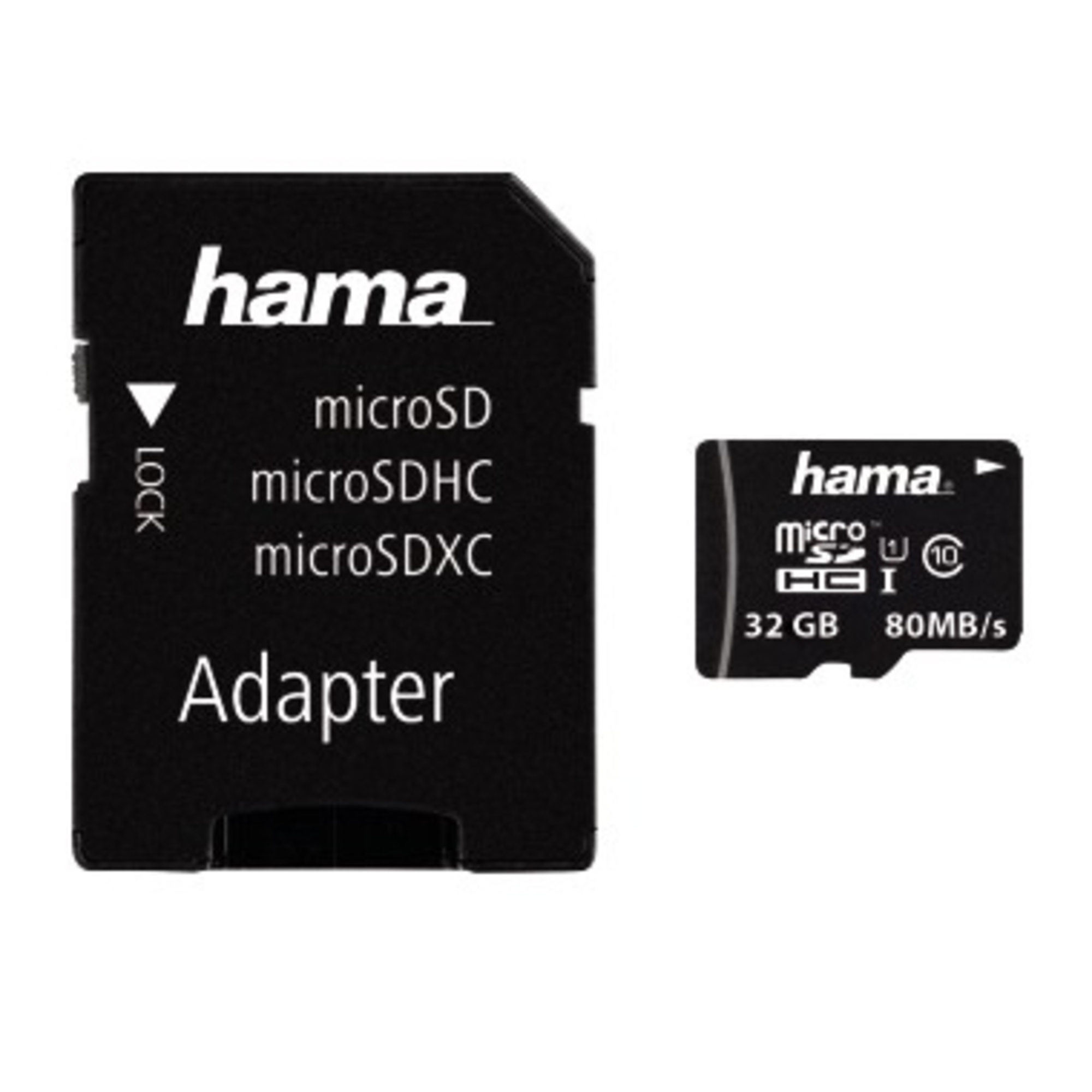 Hama microSDHC UHS I Classe 10 Neuf