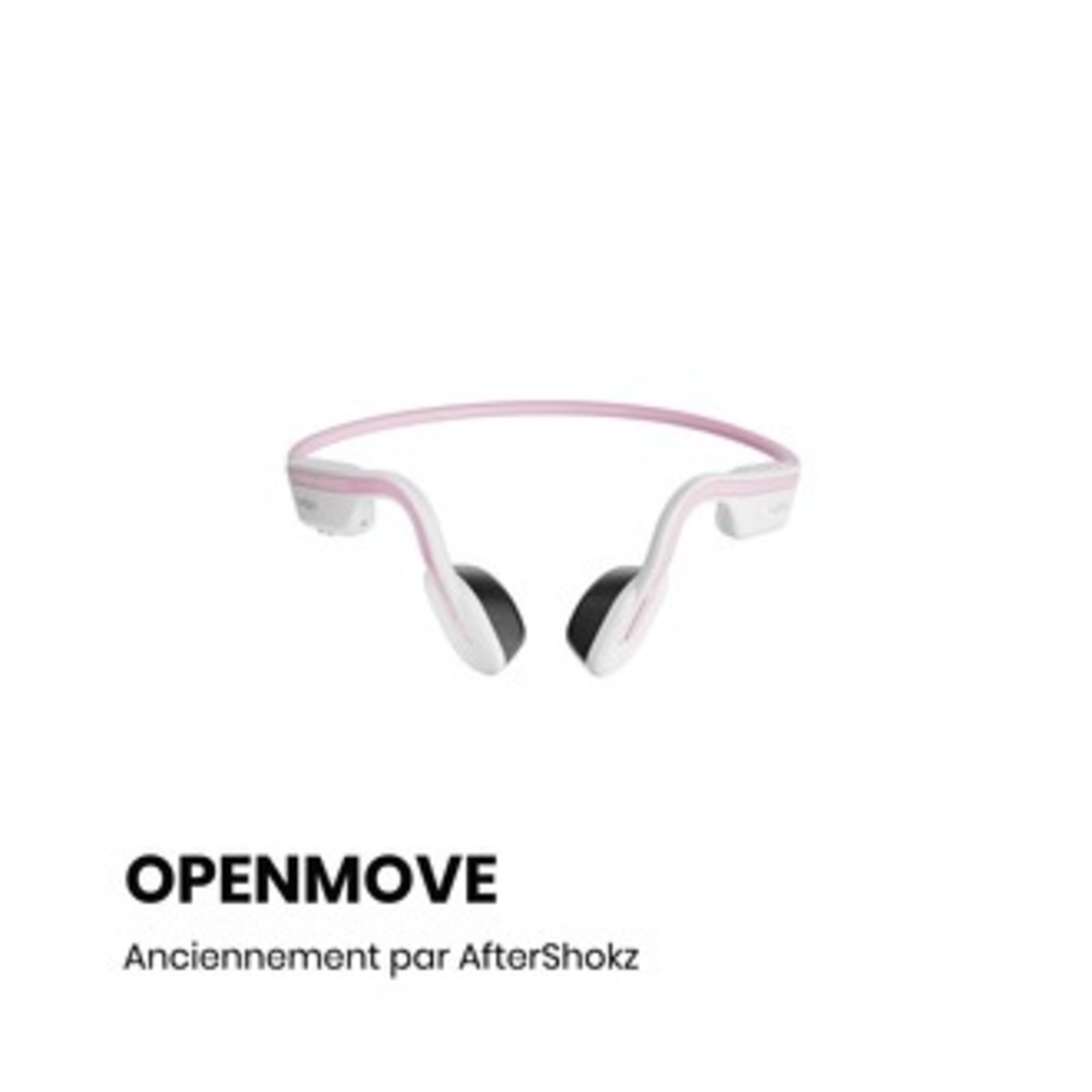AfterShokz OpenMove - Cuffia a conduzione ossea - Cuffia sportiva Bluetooth senza fili - nuovo