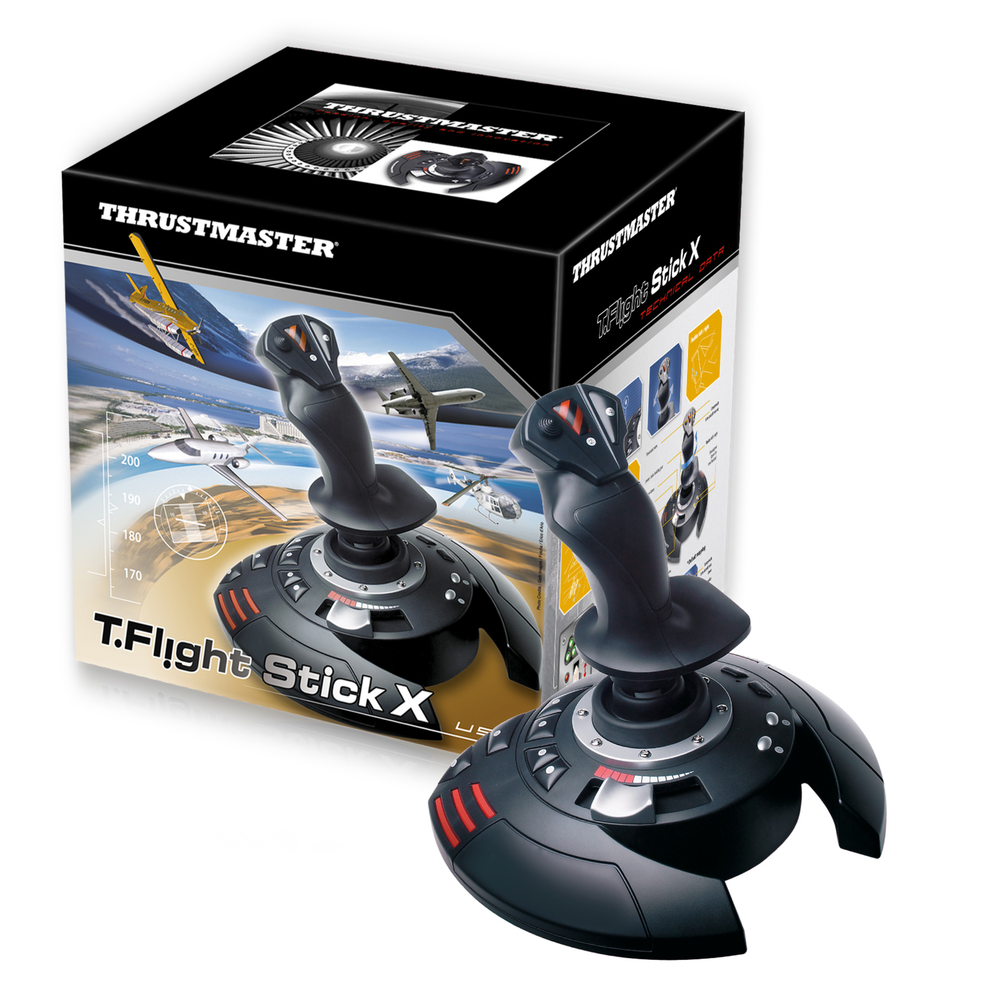 ThrustMaster THRUSTMASTER T.FLIGHT STICK X 2960694 2960694 - vue 5