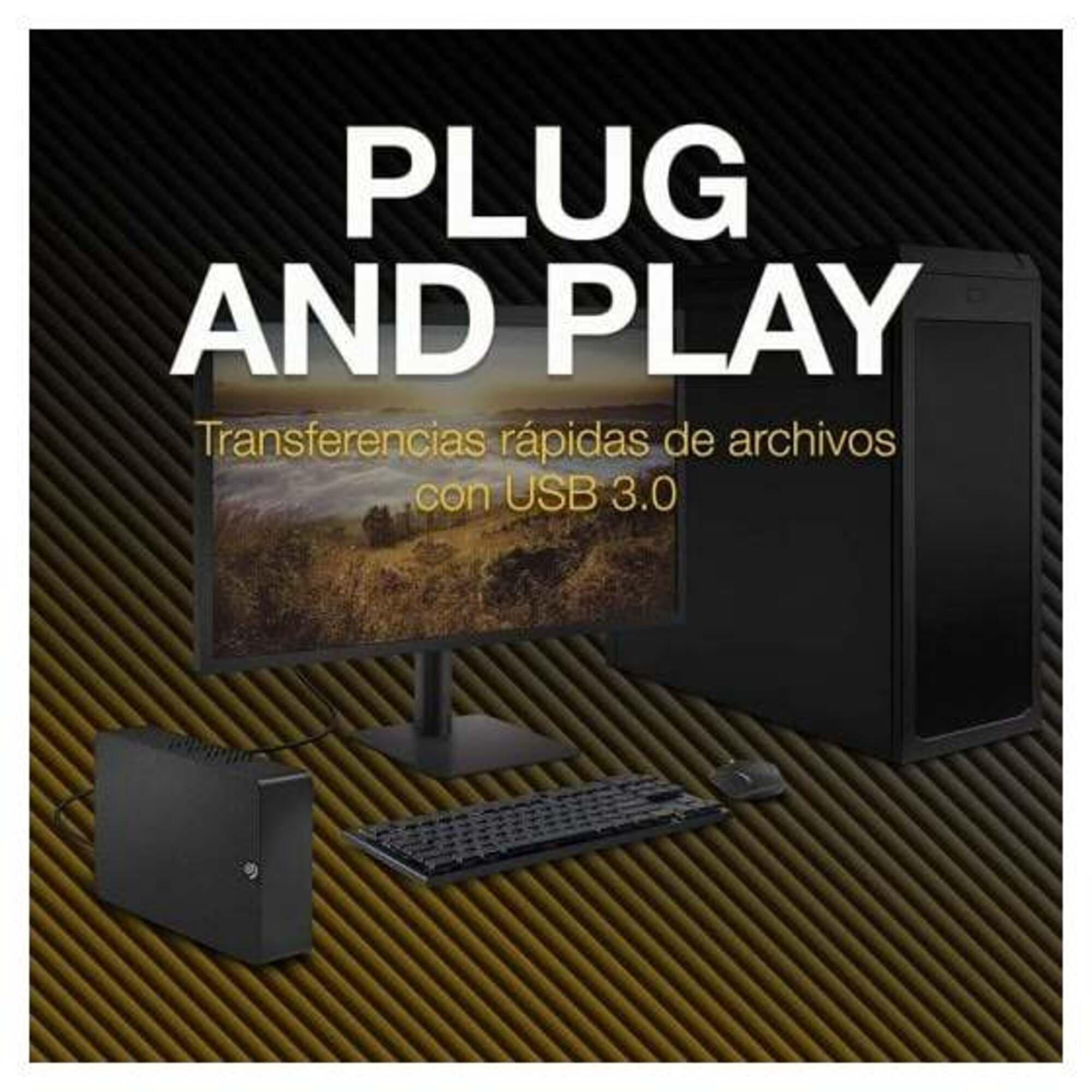 Seagate Expansion STKP12000400 disque dur externe 12 To 3.5 3.2 Gen 1 3.1 Gen 1 Neuf - vue 2