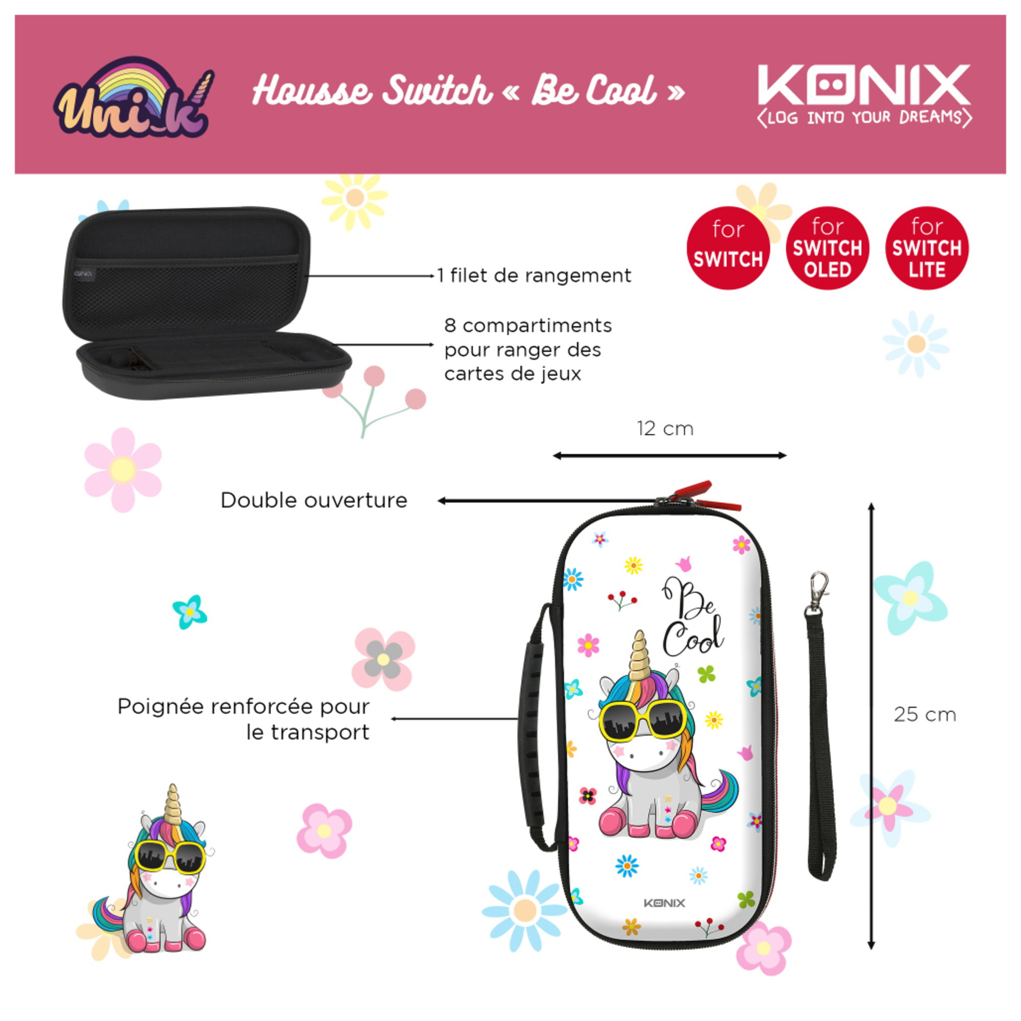 Konix Unik Housse « Be Cool » Neuf - vue 3
