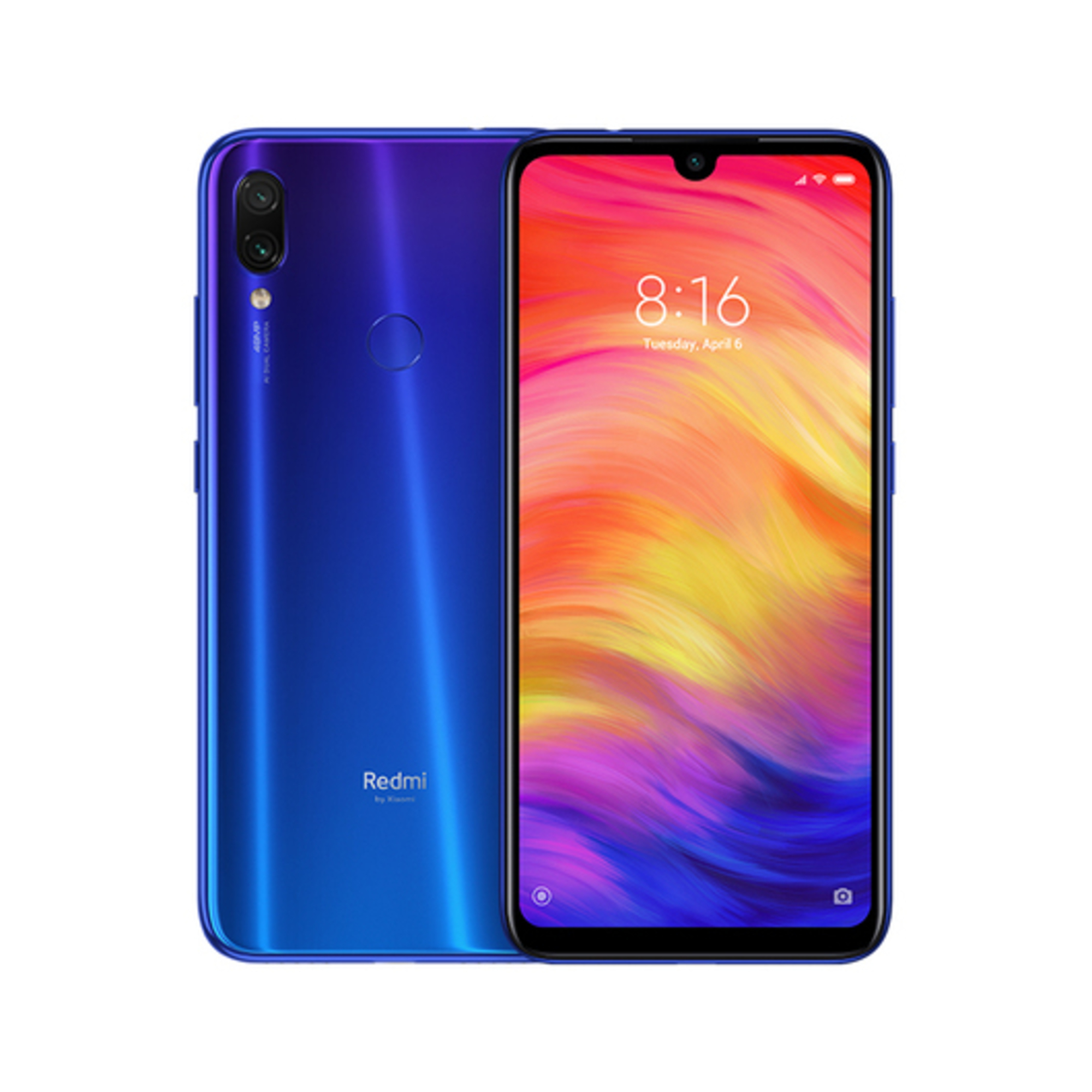 Redmi Note 7 32 Go, Bleu, débloqué - Très bon état