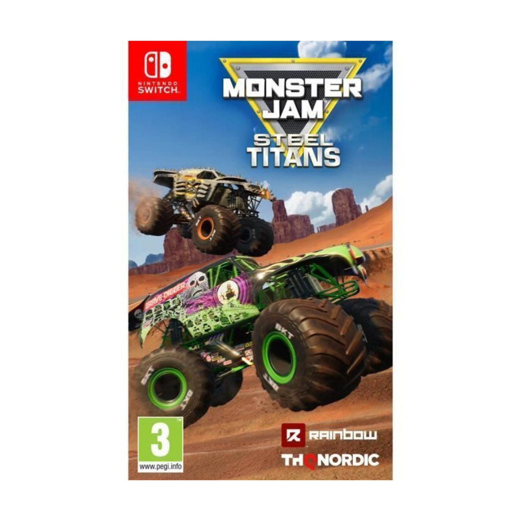 Monster Jam : Steel Titans - Jeu Nintendo Switch - Neuf