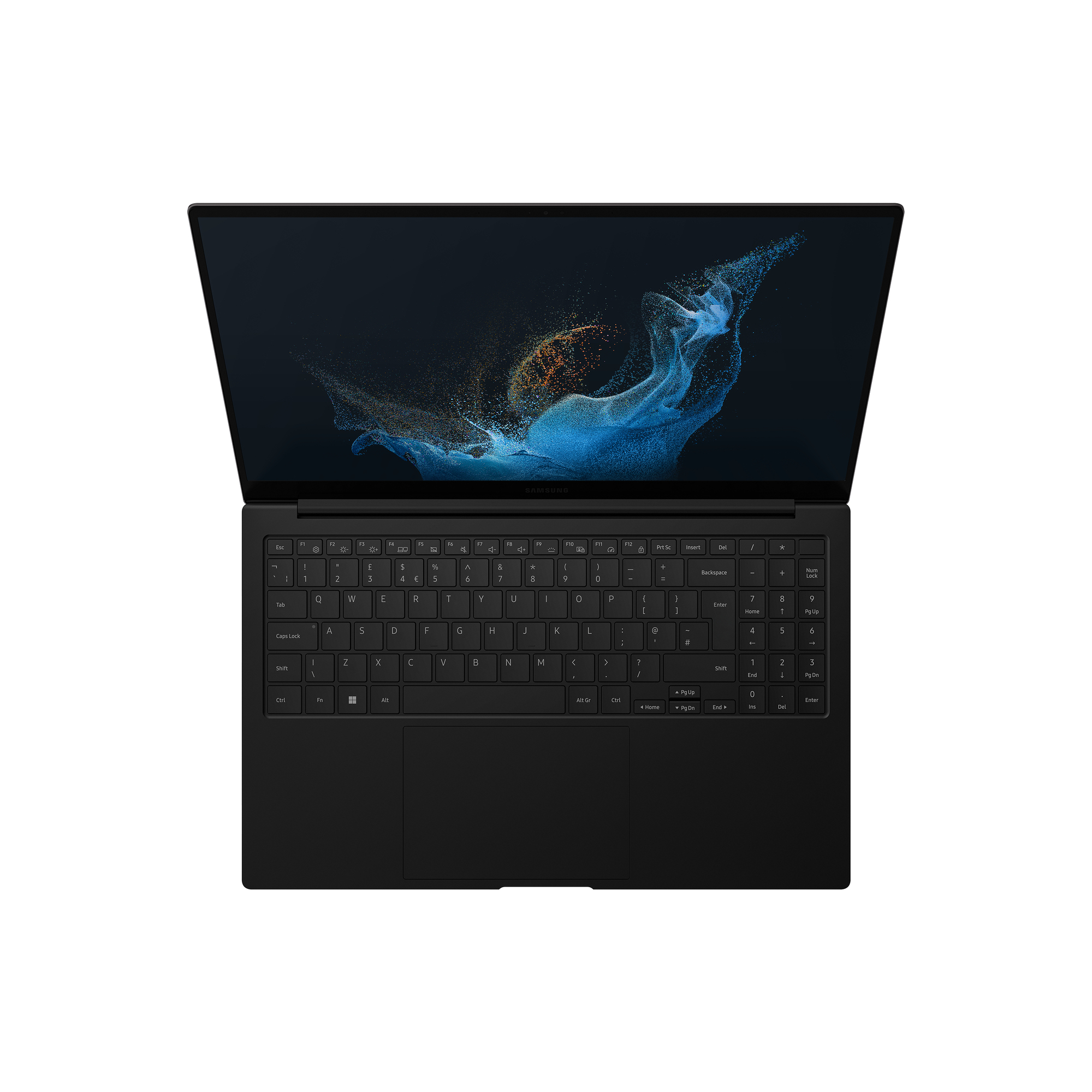 Samsung Galaxy Book2 Pro i5-1240P Ordinateur portable 39,6 cm (15.6 ) Full HD Intel® Core™ i5 8 Go LPDDR5-SDRAM 256 Go SSD Wi-Fi 6E (802.11ax) Windows 11 Pro Anthracite - Neuf