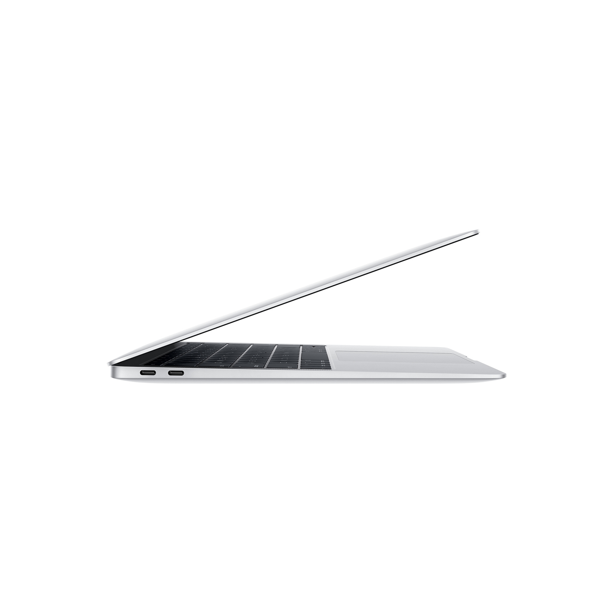 MacBook Air Core i5 (2019) 13.3', 1.6 GHz 128 Go 8 Go Intel UHD Graphics 617, Argent - QWERTY Italien - Très bon état