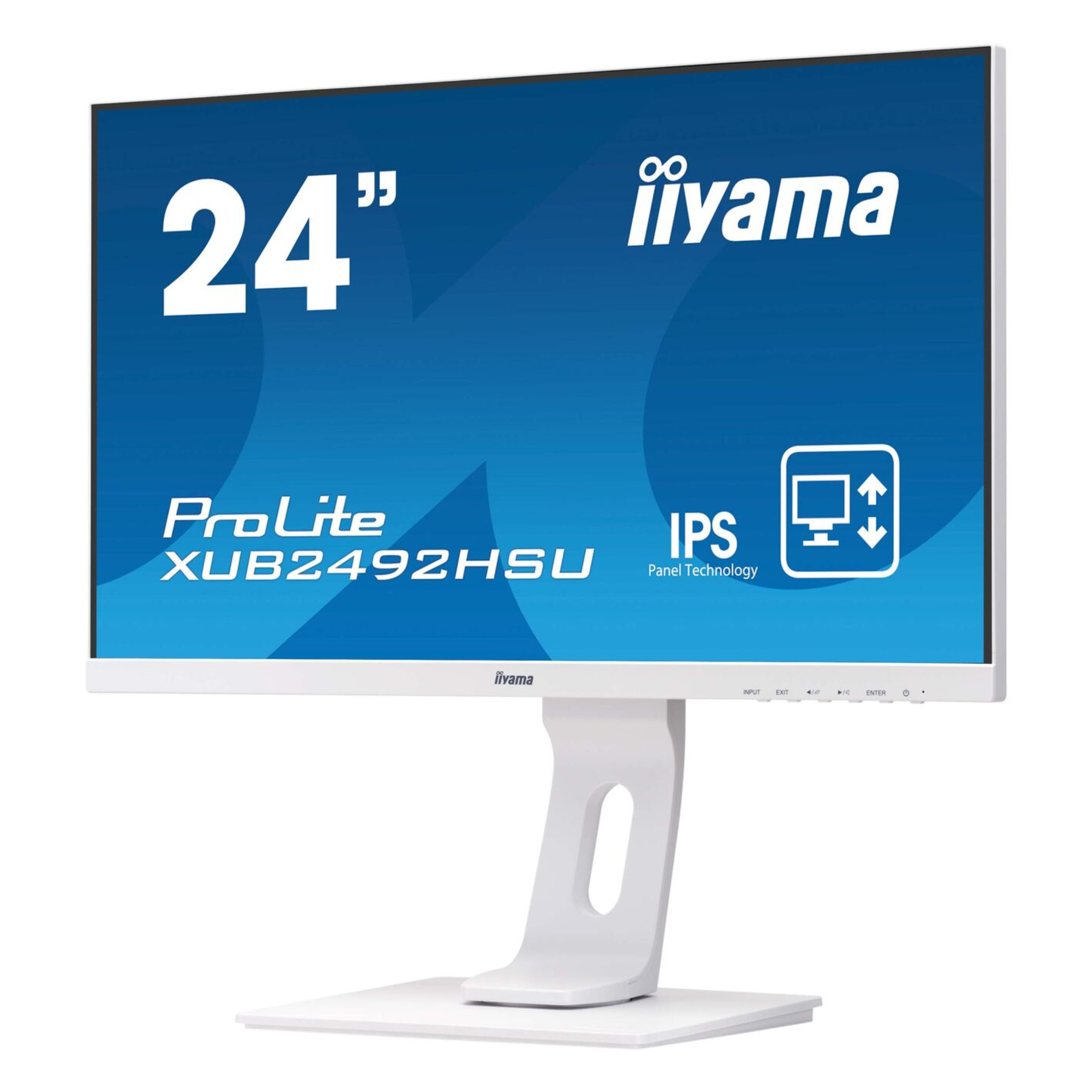 iiyama ProLite XUB2492HSU W1 LED display 60 5 cm 23.8 1920 x 1080 pixels Full HD Neuf - vue 2