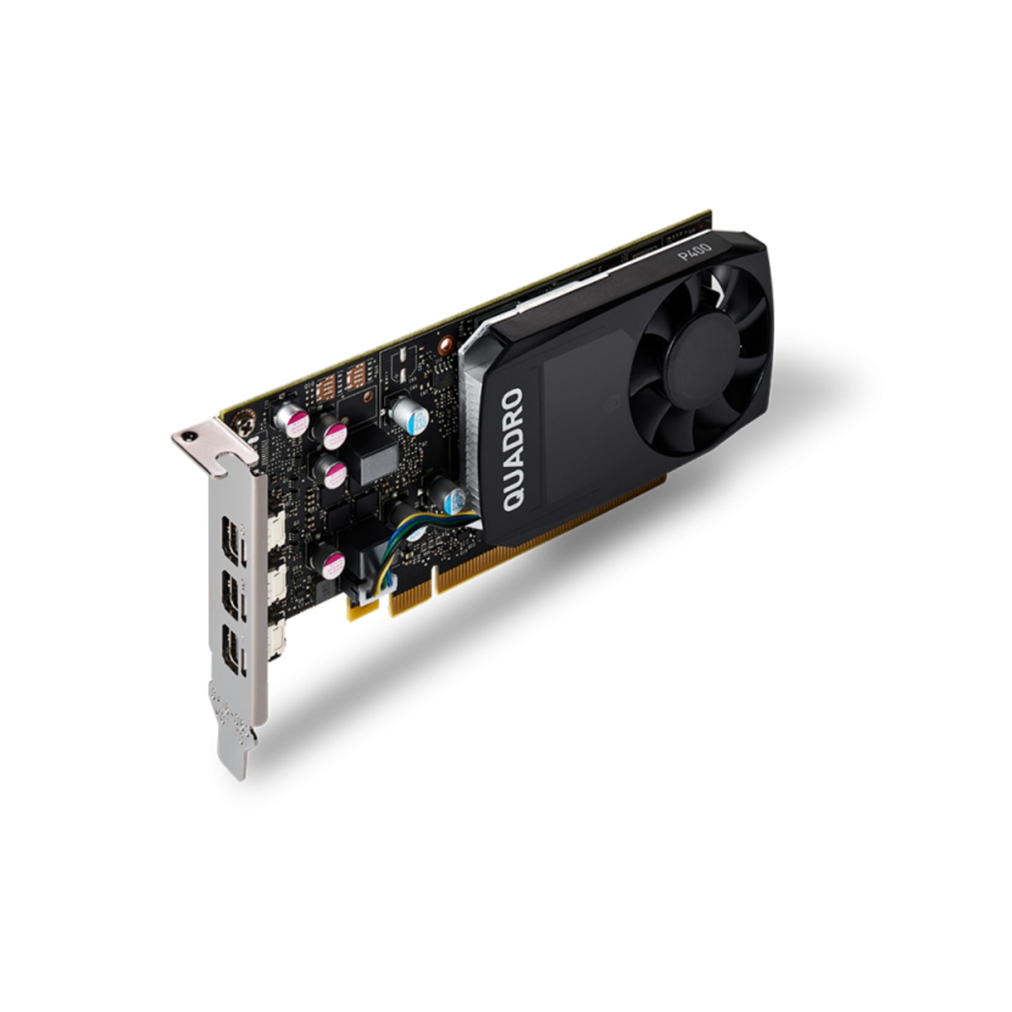 PNY VCQP400V2 PB carte graphique NVIDIA Quadro P400 V2 2 Go GDDR5 Neuf - vue 3