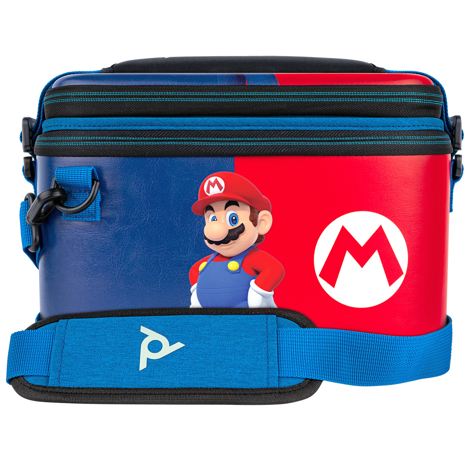 PDP Overnight: Funda resistente Power Pose Mario Nintendo Multicolor - nuevo