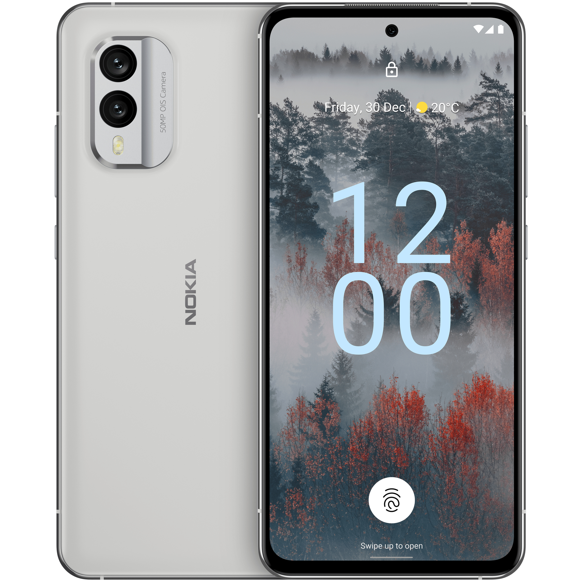 X30 (5G) 128 Go, Blanc, Débloqué - Très bon état Très bon état - Nokia reconditionné disponible sur Pixmania