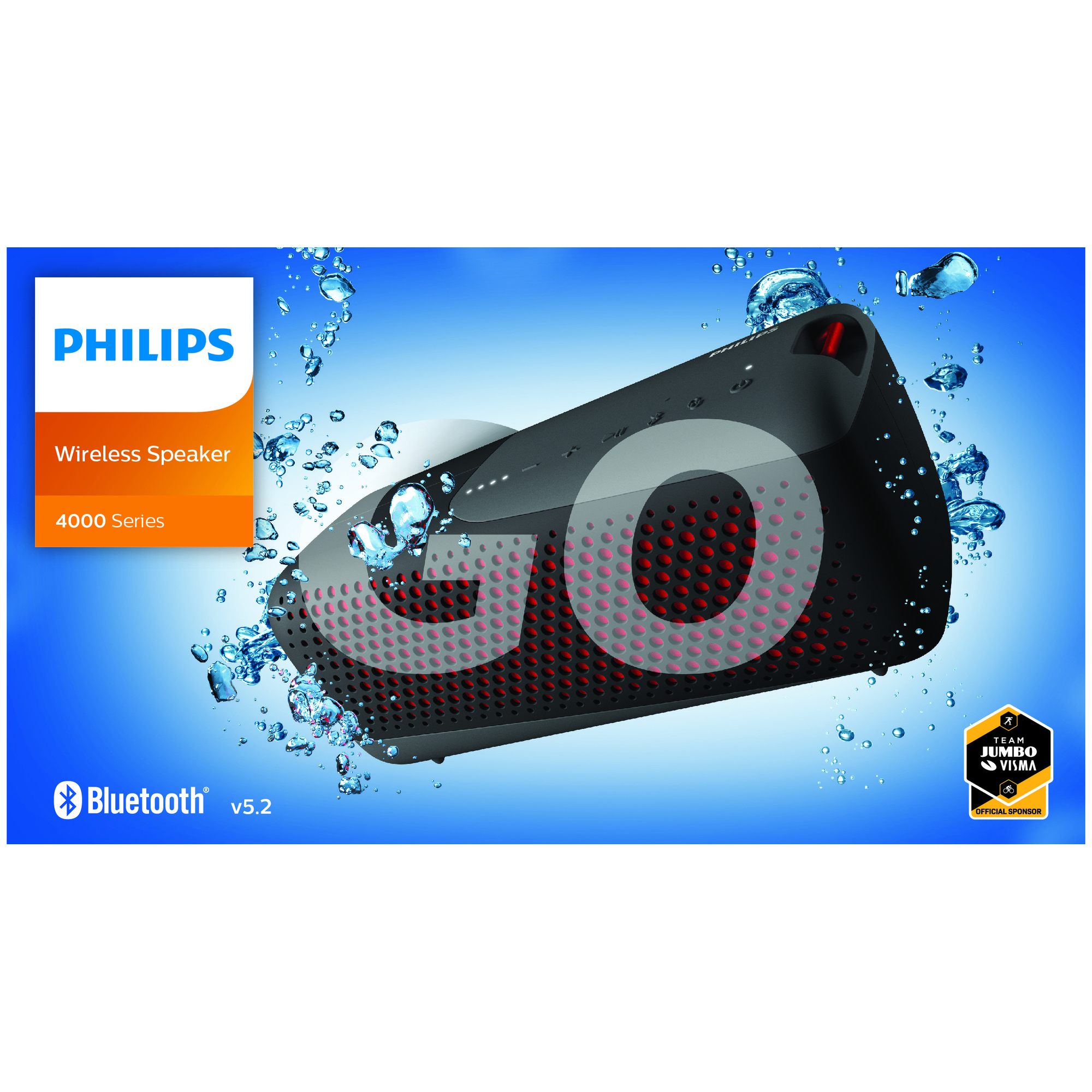 Philips Wireless speaker Enceinte portable mono Noir 10 W - Neuf