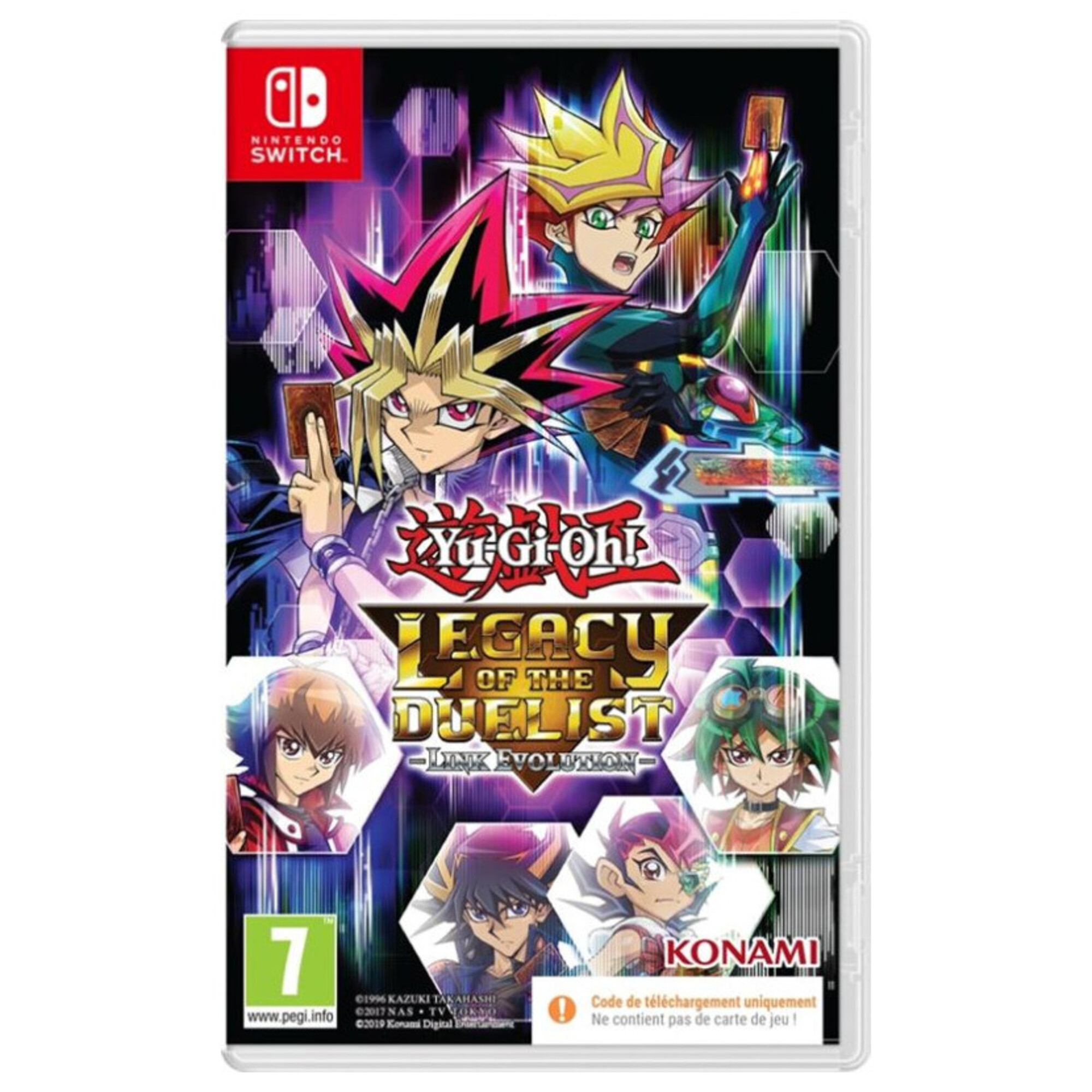 Yu Gi Oh! Legacy of the Duelist Link Evolution Code in a box Nintendo Switch - Neuf
