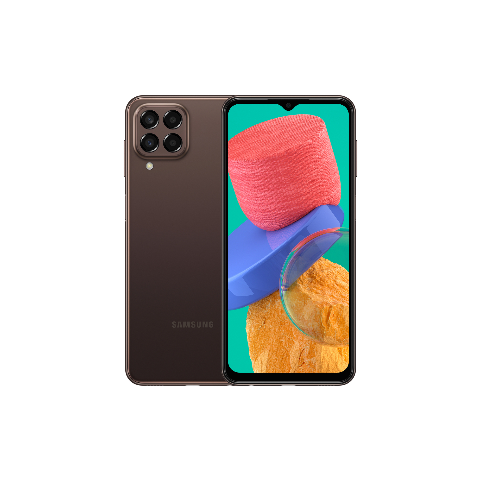 Galaxy M33 (5G) 128 Go, Marron, débloqué - Très bon état Très bon état - Samsung reconditionné disponible sur Pixmania