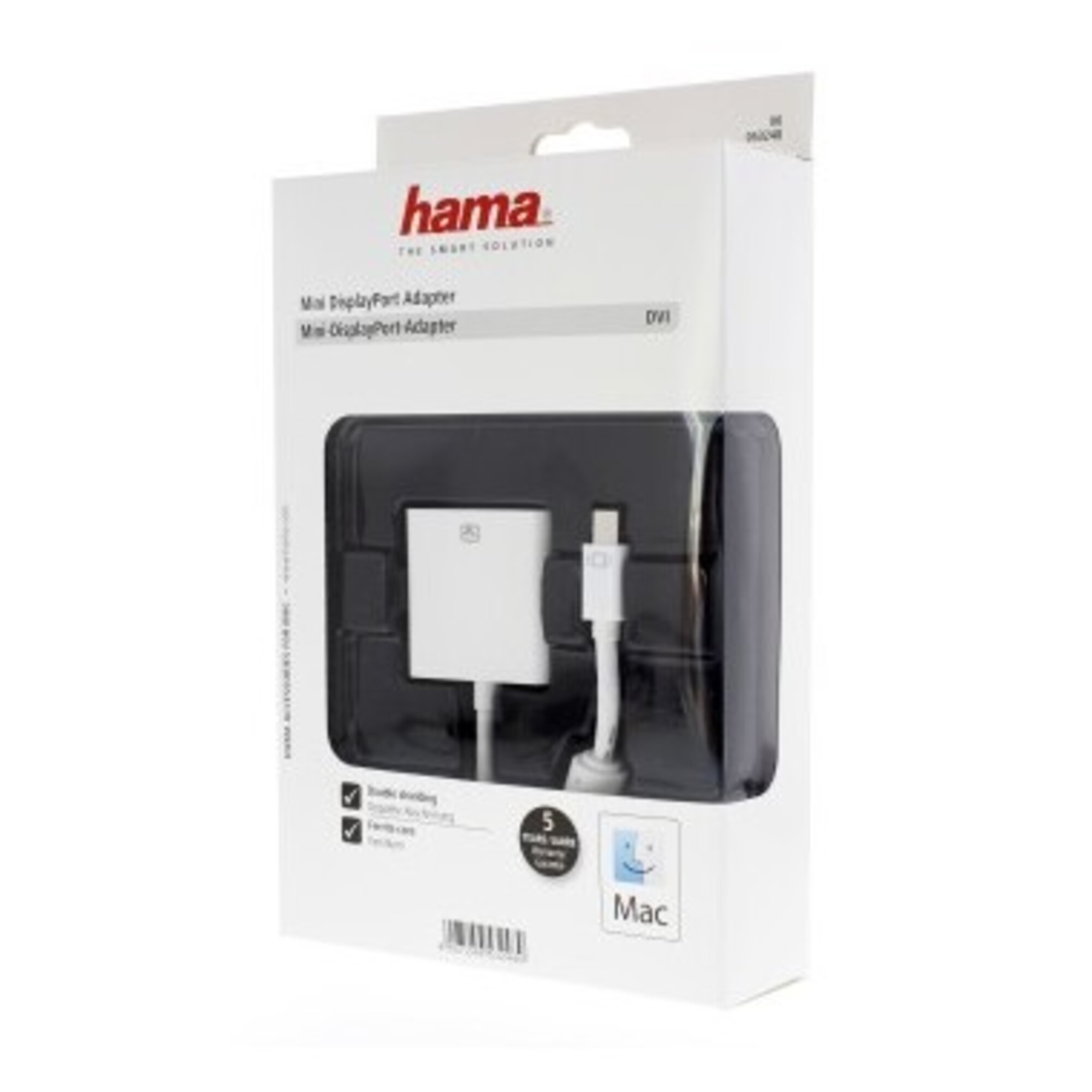 Hama MiniDPDVI Adapter Mini DisplayPort Neuf - vue 3