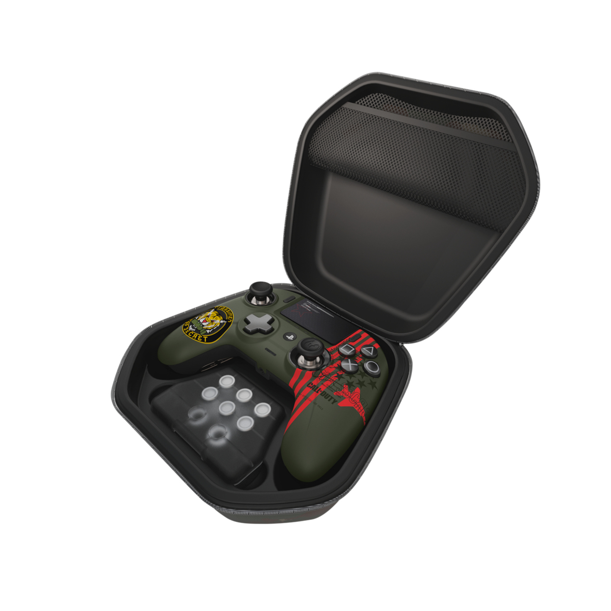 NACON Call of Duty: Black Ops Cold War Vert, Rouge Bluetooth Manette de jeu Analogique/Numérique MAC, PC, PlayStation 4 - Neuf