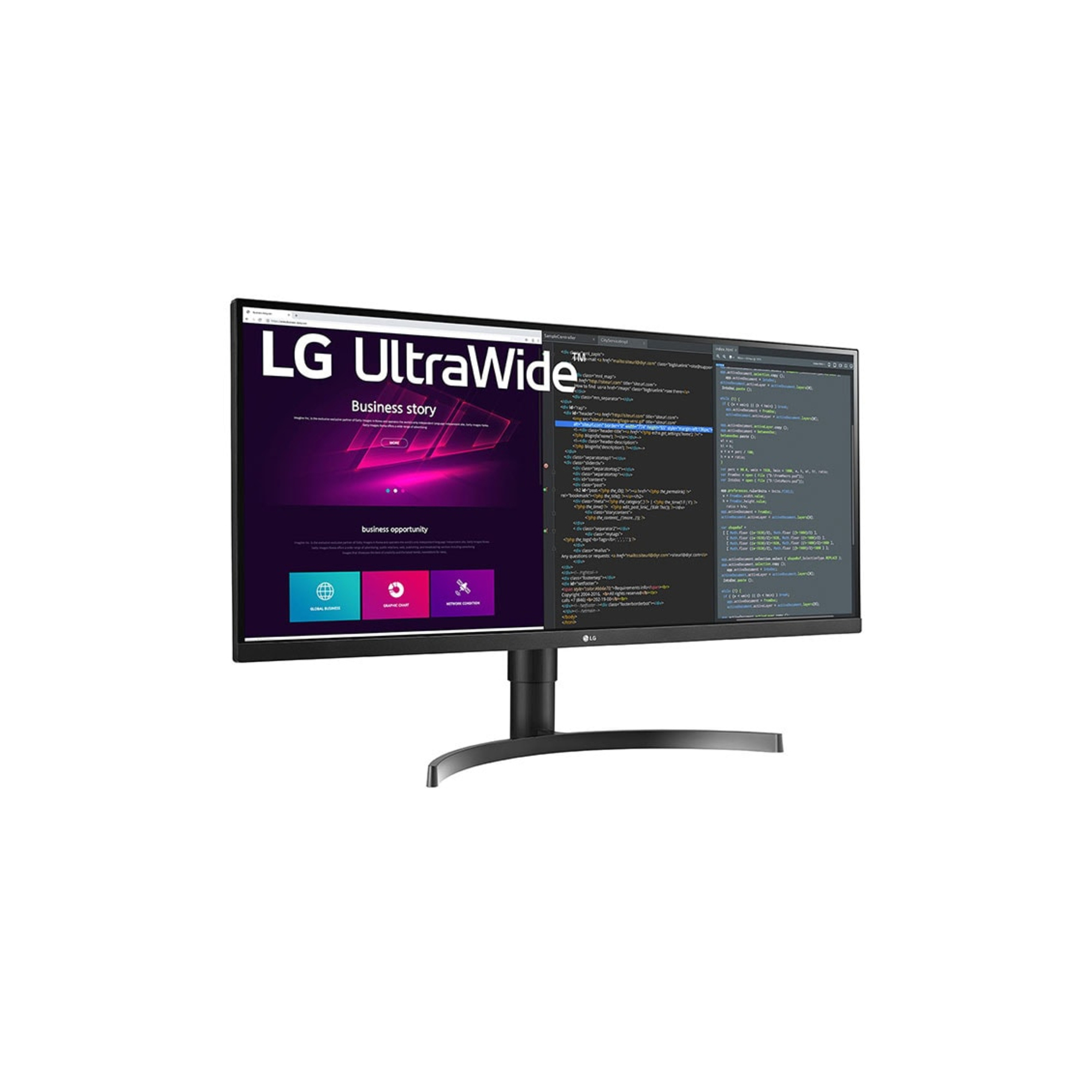 LG 34WN750P-B.AEU écran plat de PC 86,4 cm (34 ) 3440 x 1440 pixels UltraWide Quad HD Noir - Neuf