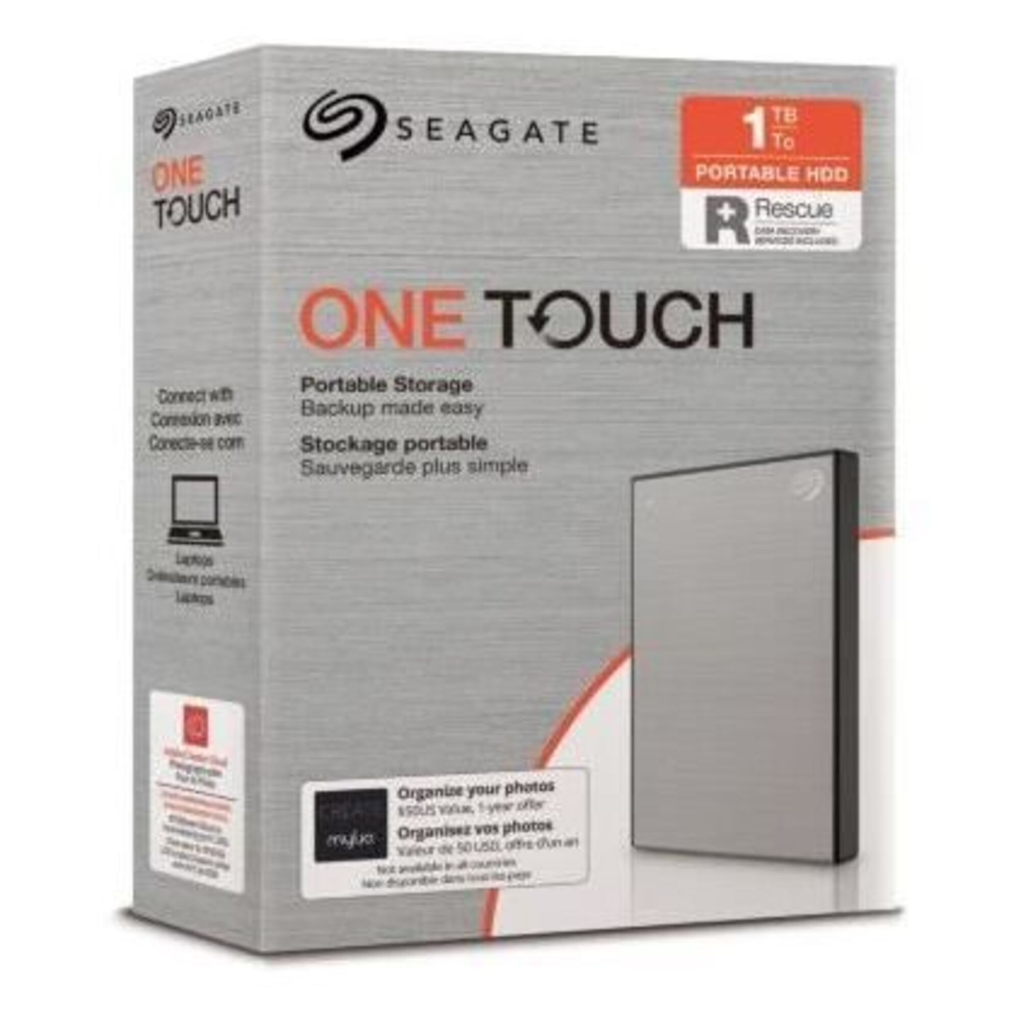 Seagate One Touch disque dur externe 2.5 Micro USB B 3.2 Gen 1 3.1 Gen 1 - vue 6