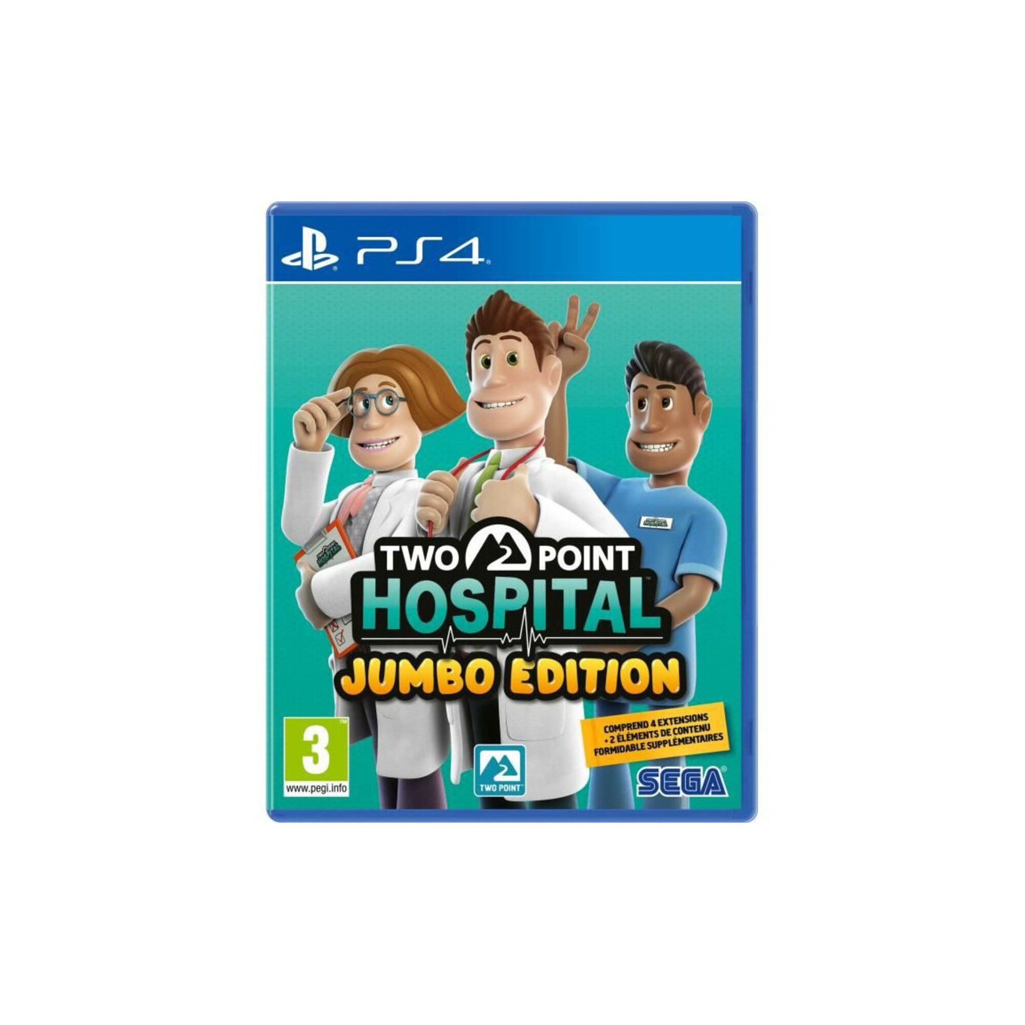 Two Points Hospital Jumbo Edition PS4 - vue 2