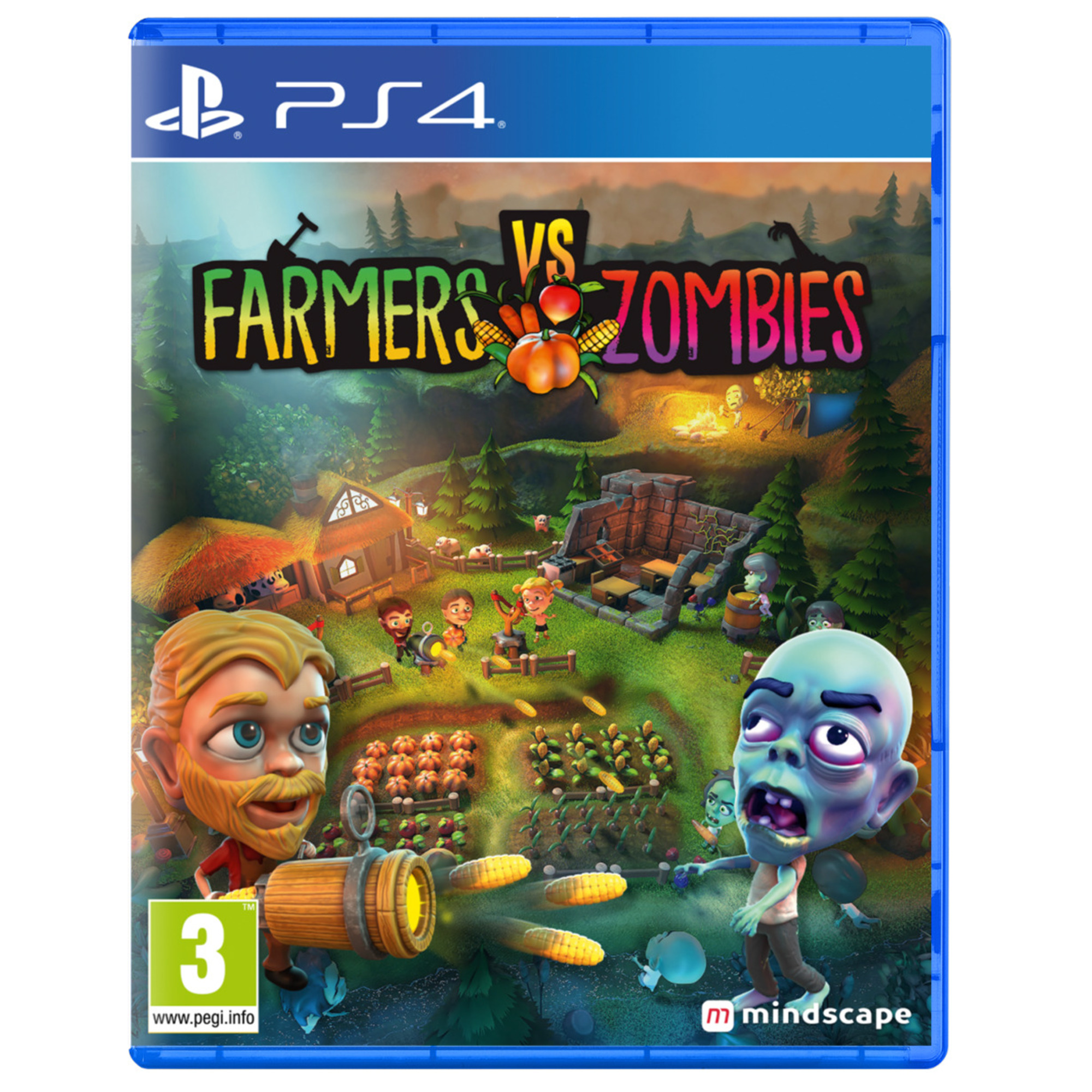 Farmers vs Zombies PS4 - Neuf