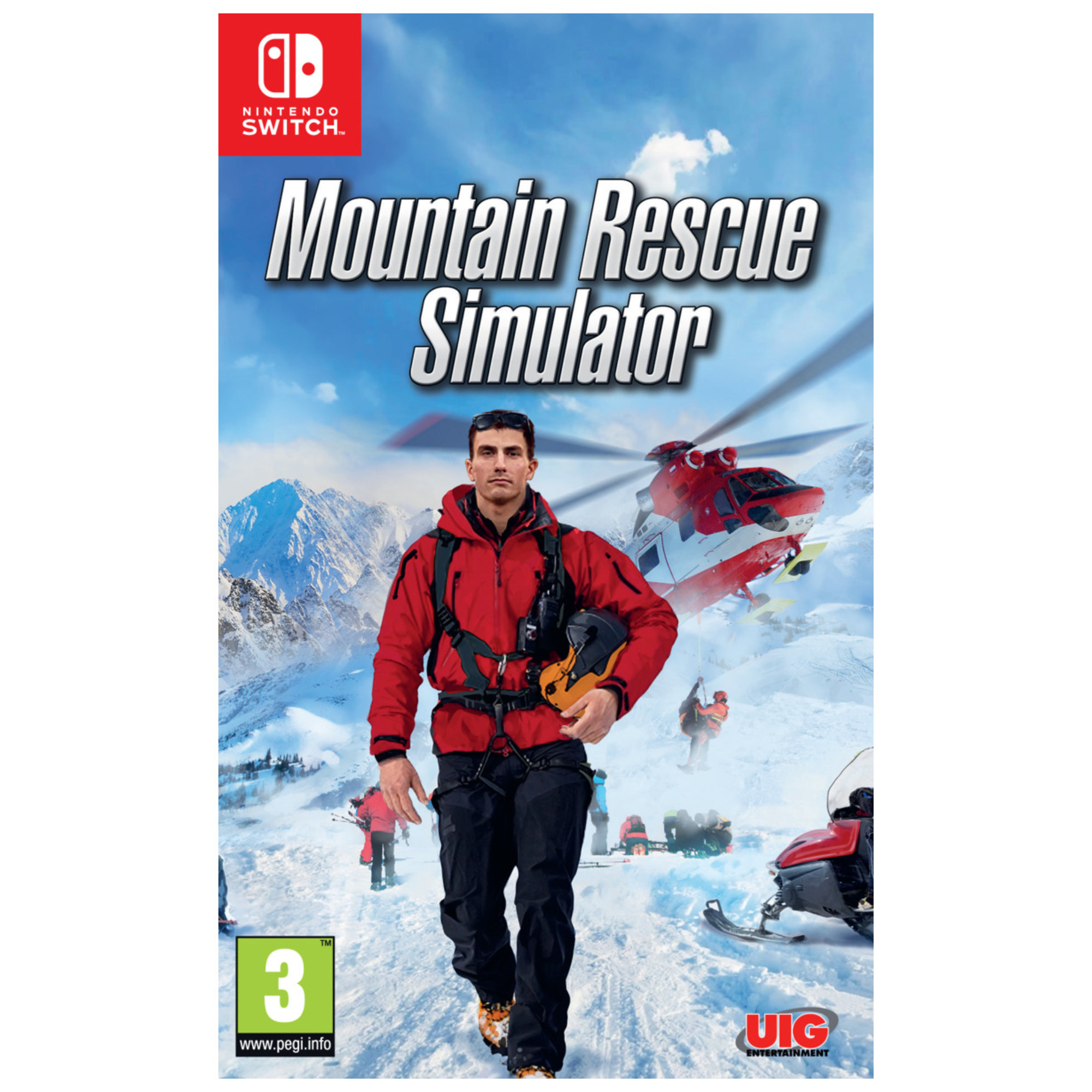Mountain Rescue Simulator Switch Neuf