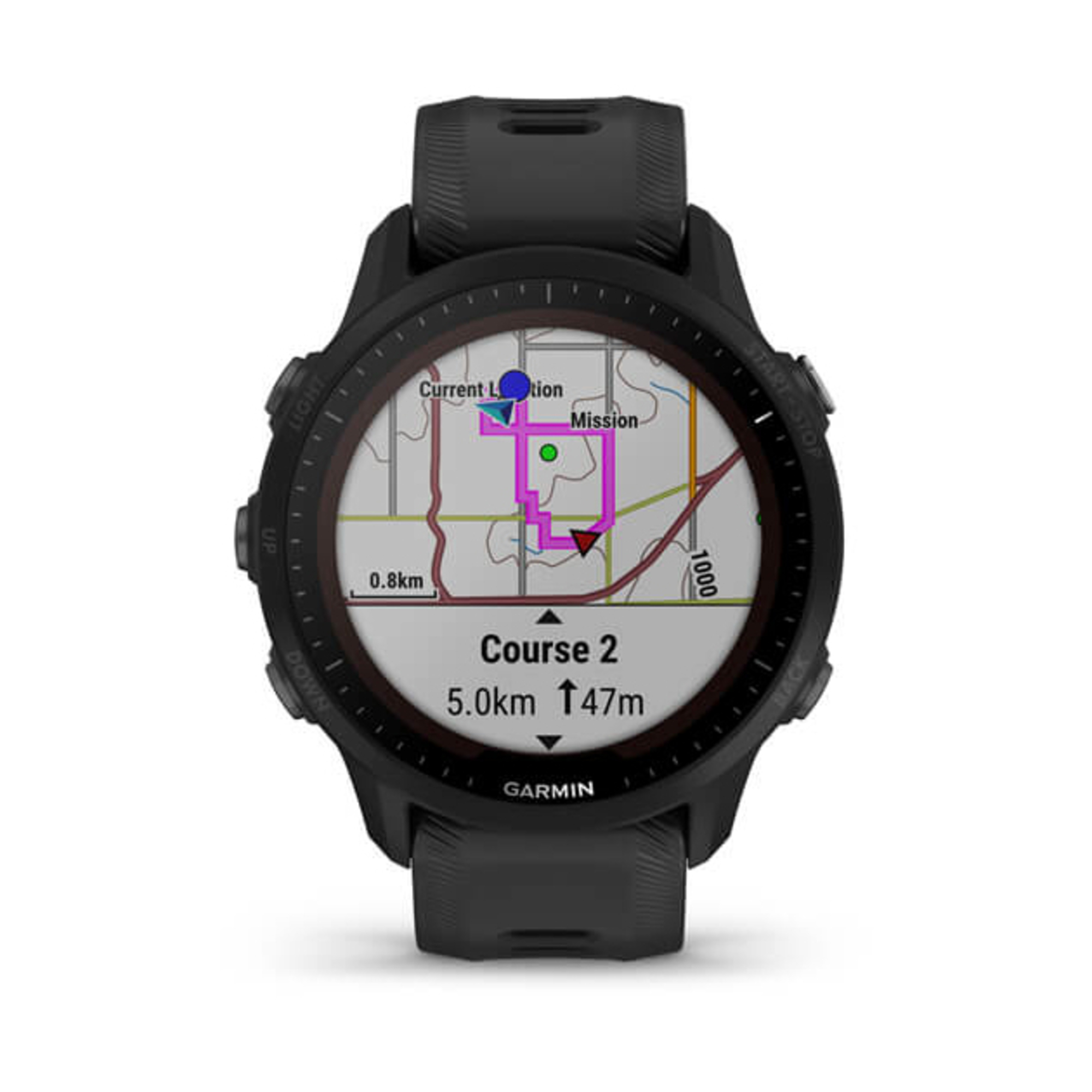 Forerunner 955 3,3  (1.3 ) Mip Noir Gps (Satellite) - Neuf