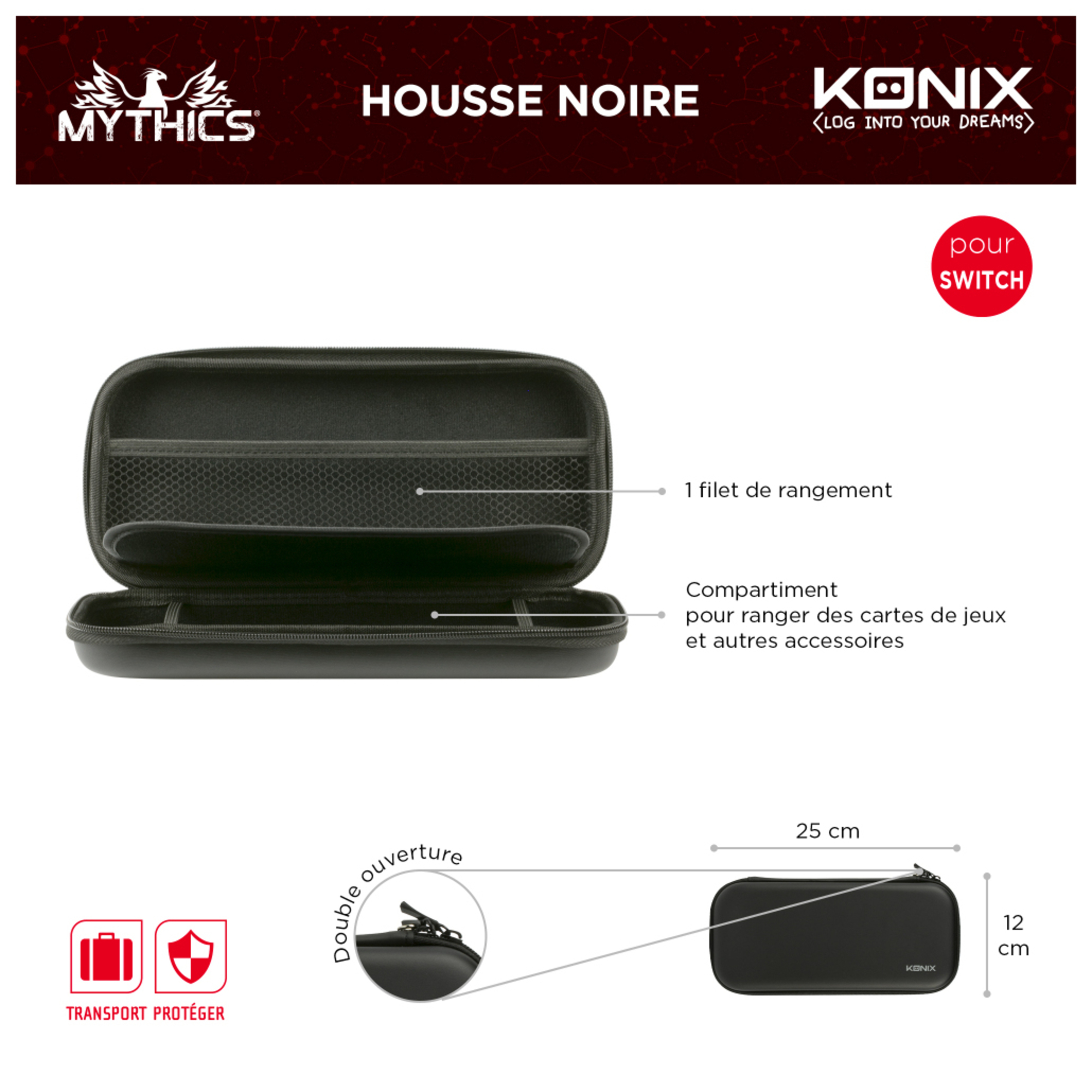 Konix Housse de protection Mythics Neuf - vue 2