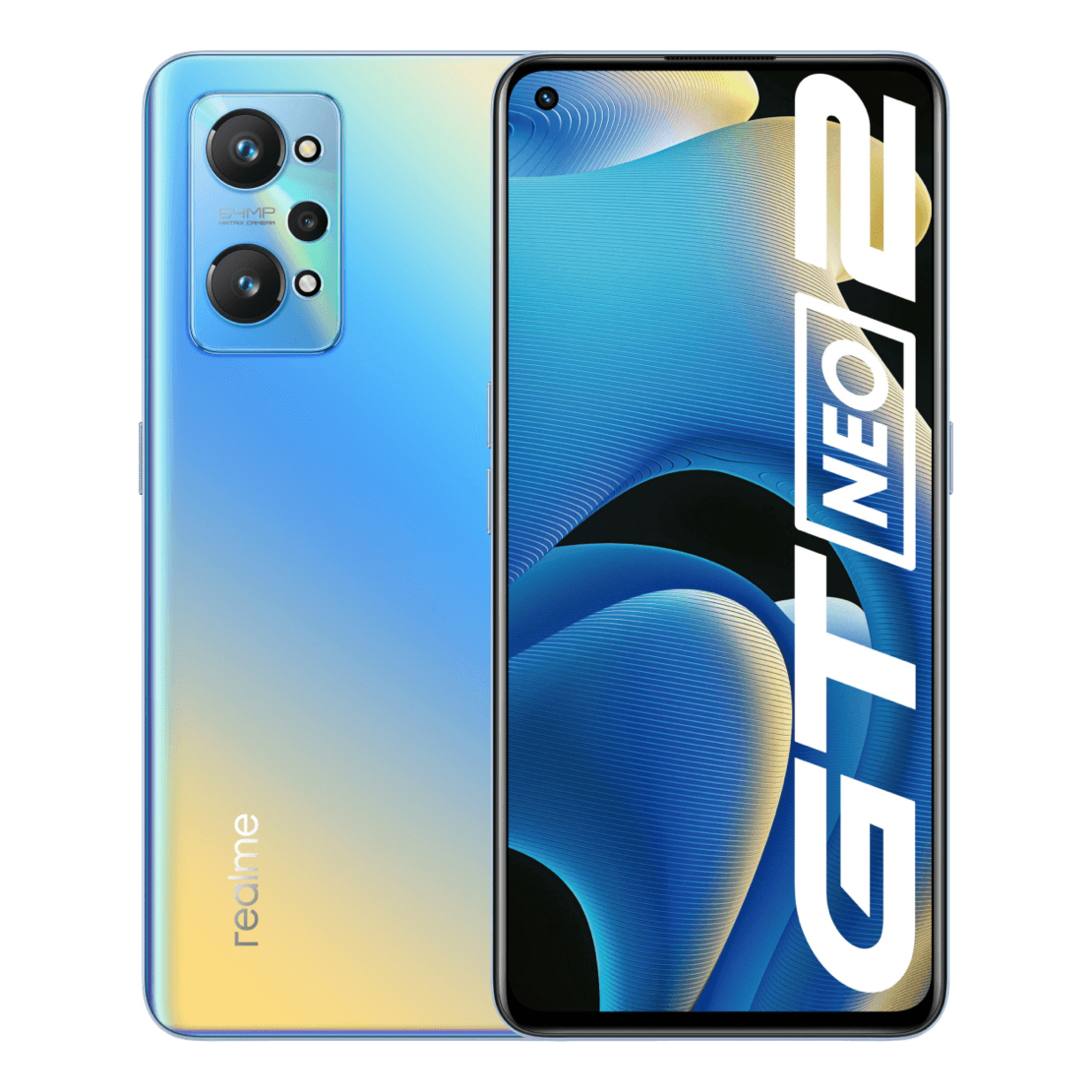 Realme Gt Neo2 5G, 128Go, Bleu, Débloqué - Très Bon État