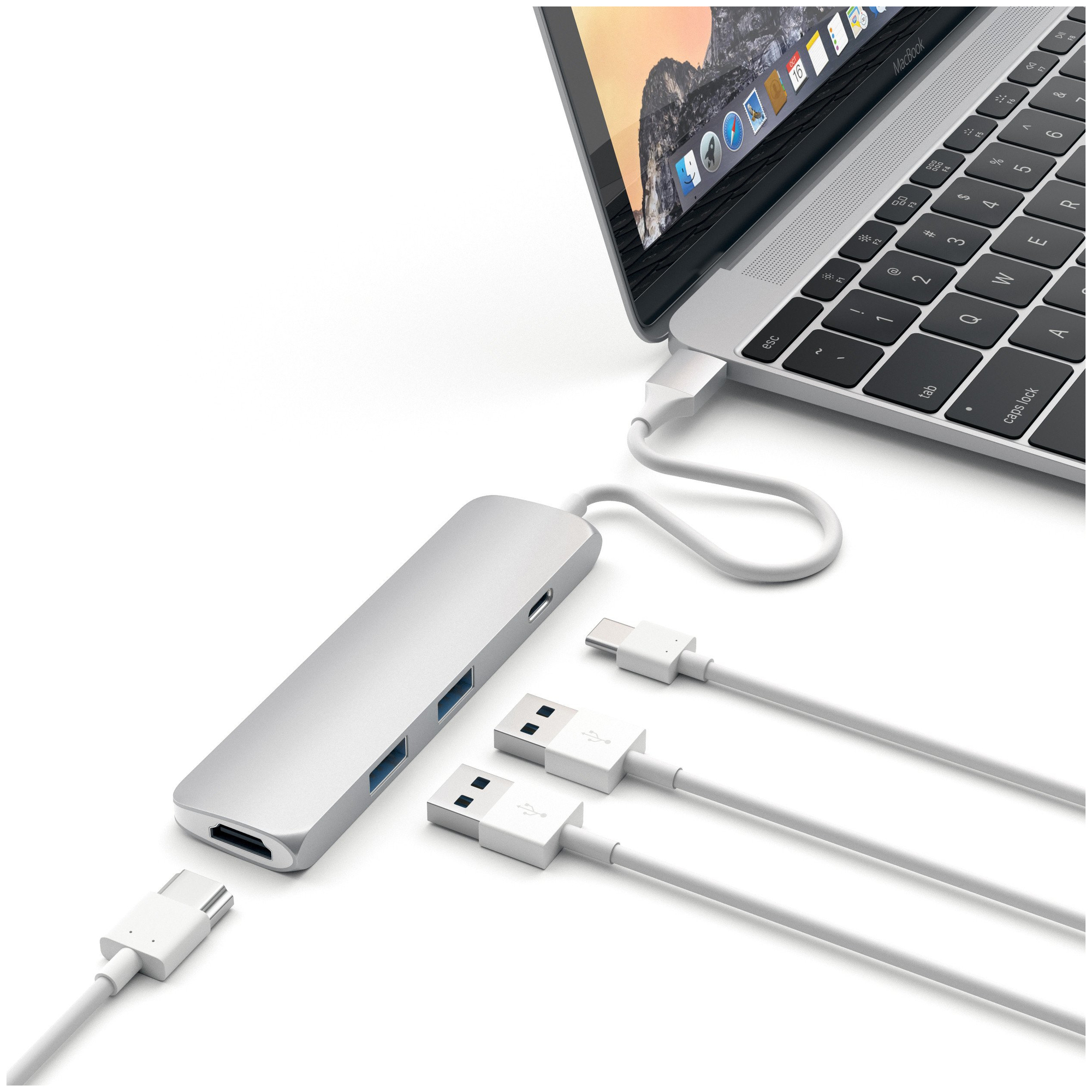 Satechi ST CMAS station d'accueil USB 3.2 Gen 1 3.1 Gen 1 Type C Neuf - vue 3