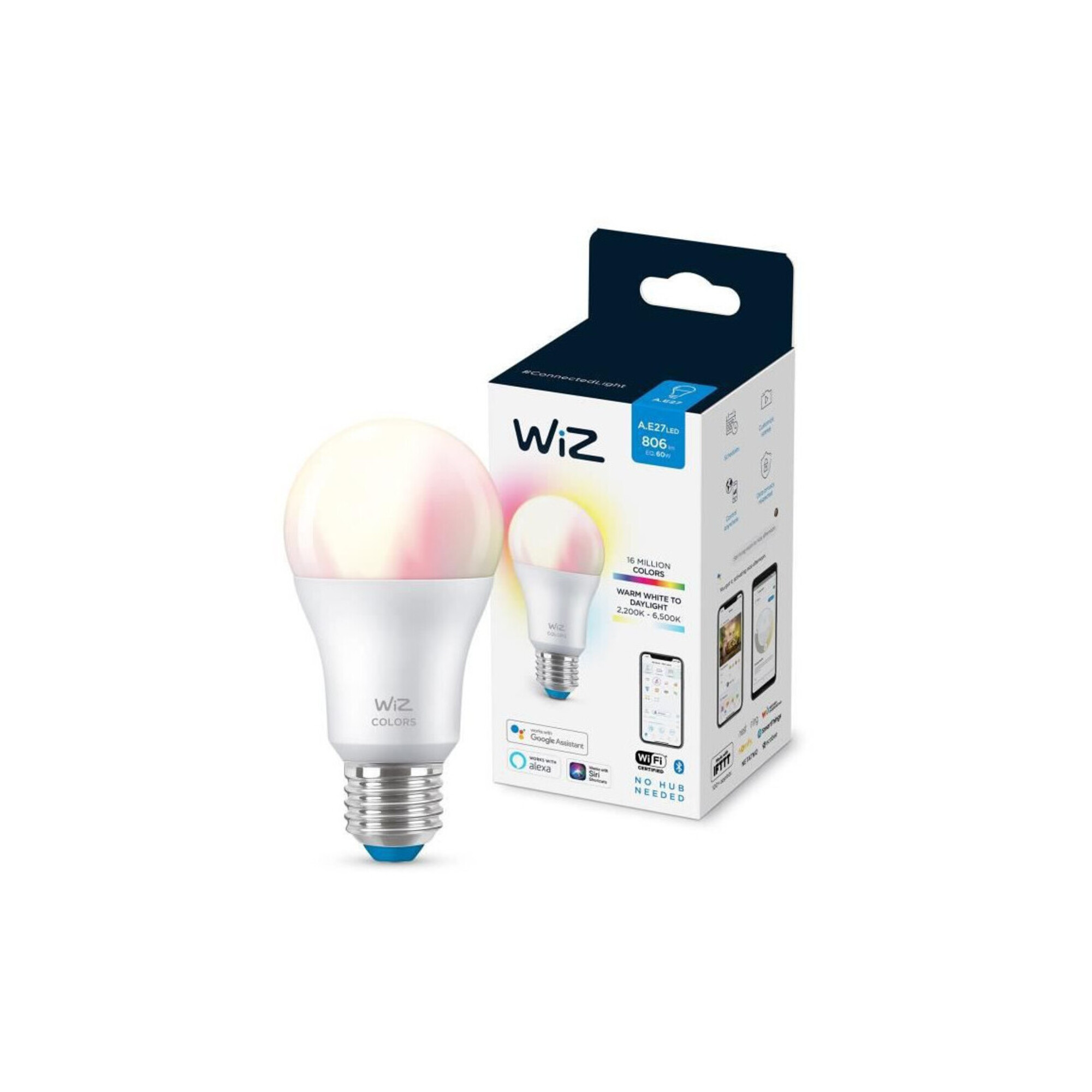 WiZ Ampoule connectée couleur E27