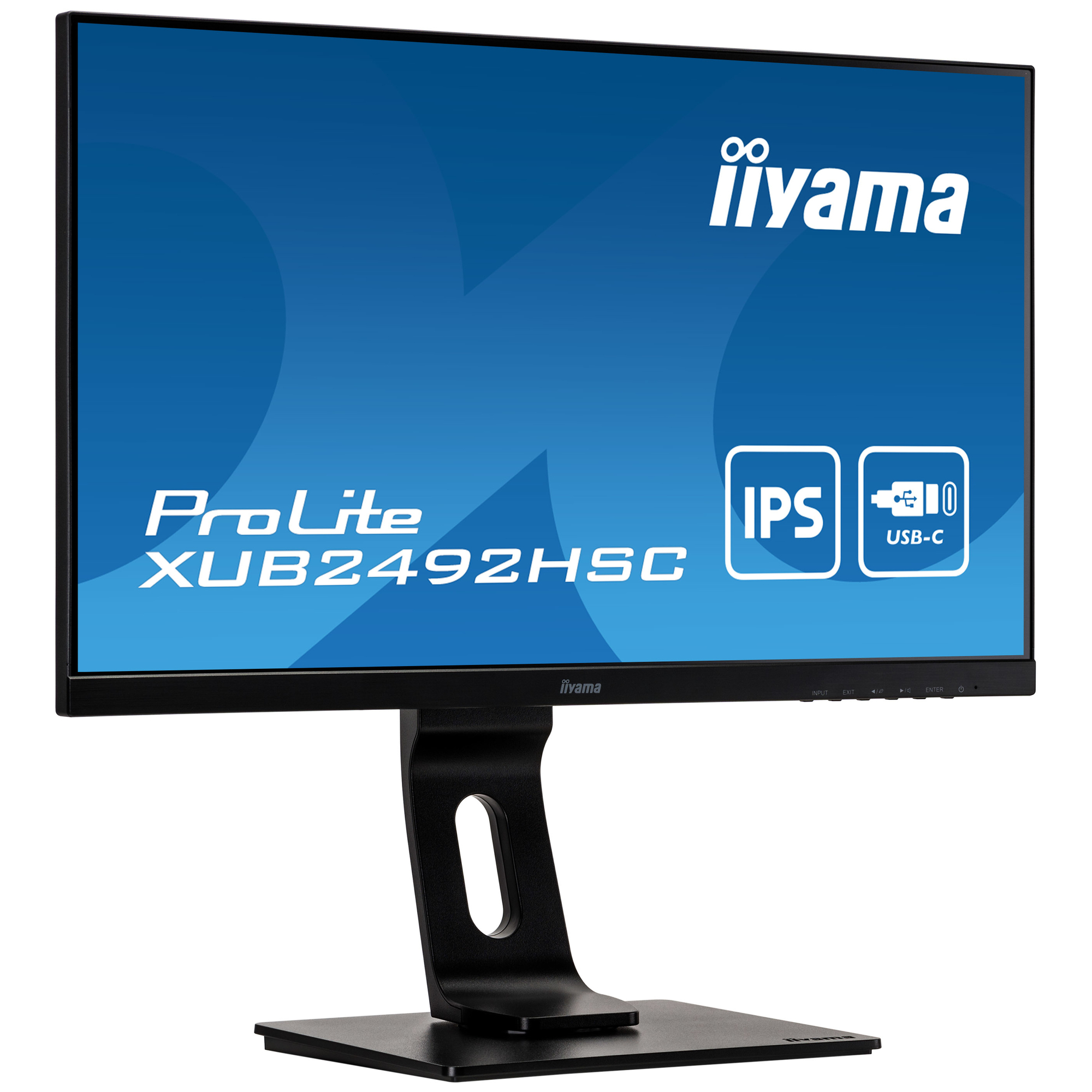 iiyama ProLite XUB2492HSC-B1 écran plat de PC 60,5 cm (23.8 ) 1920 x 1080 pixels Full HD LCD Noir - Neuf