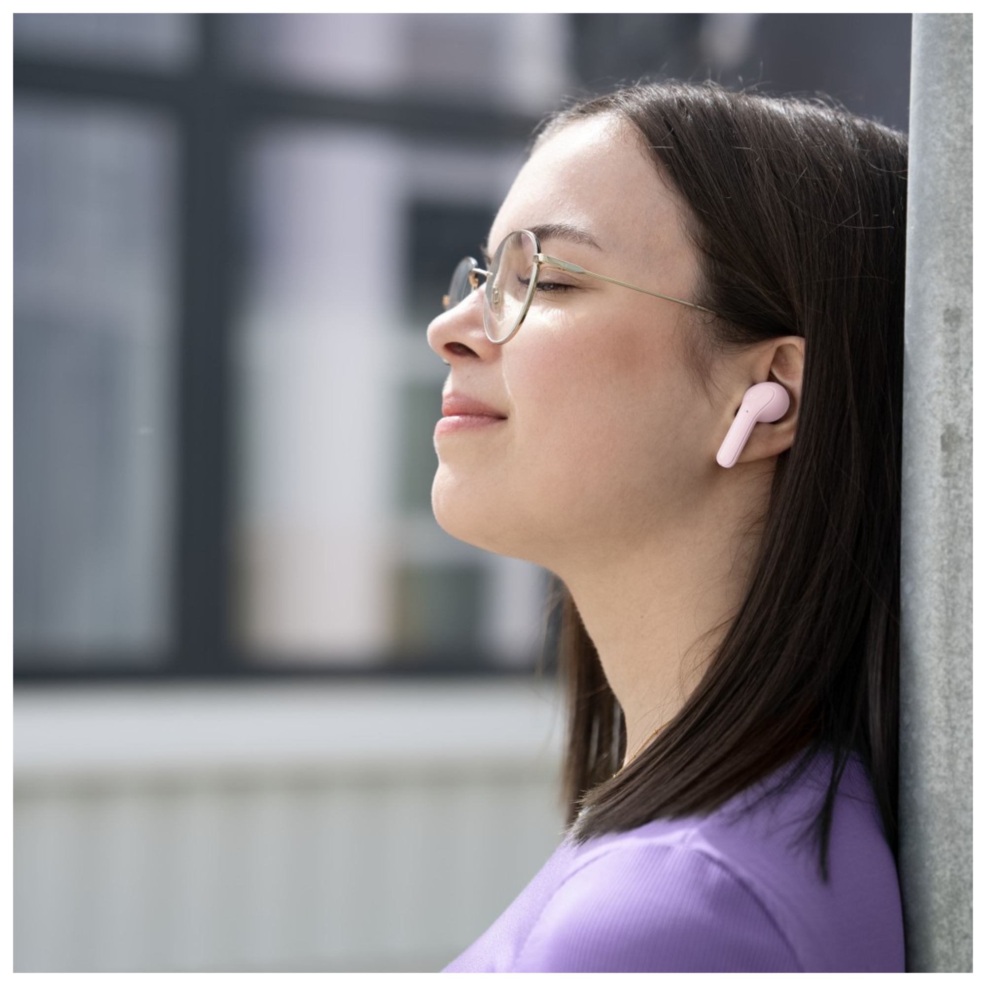 Freedom Light Casque Sans fil Ecouteurs Appels/Musique Bluetooth - Rose - Neuf