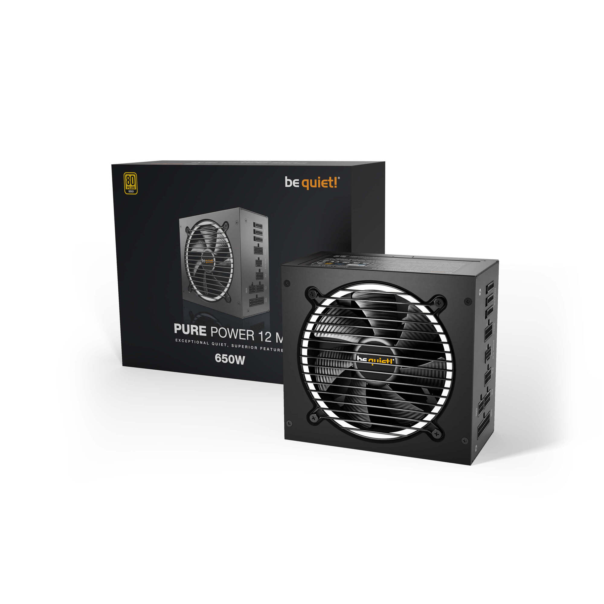 Be Quiet! Pure Power 12 M - 650w - 80Plus Gold - Neuf