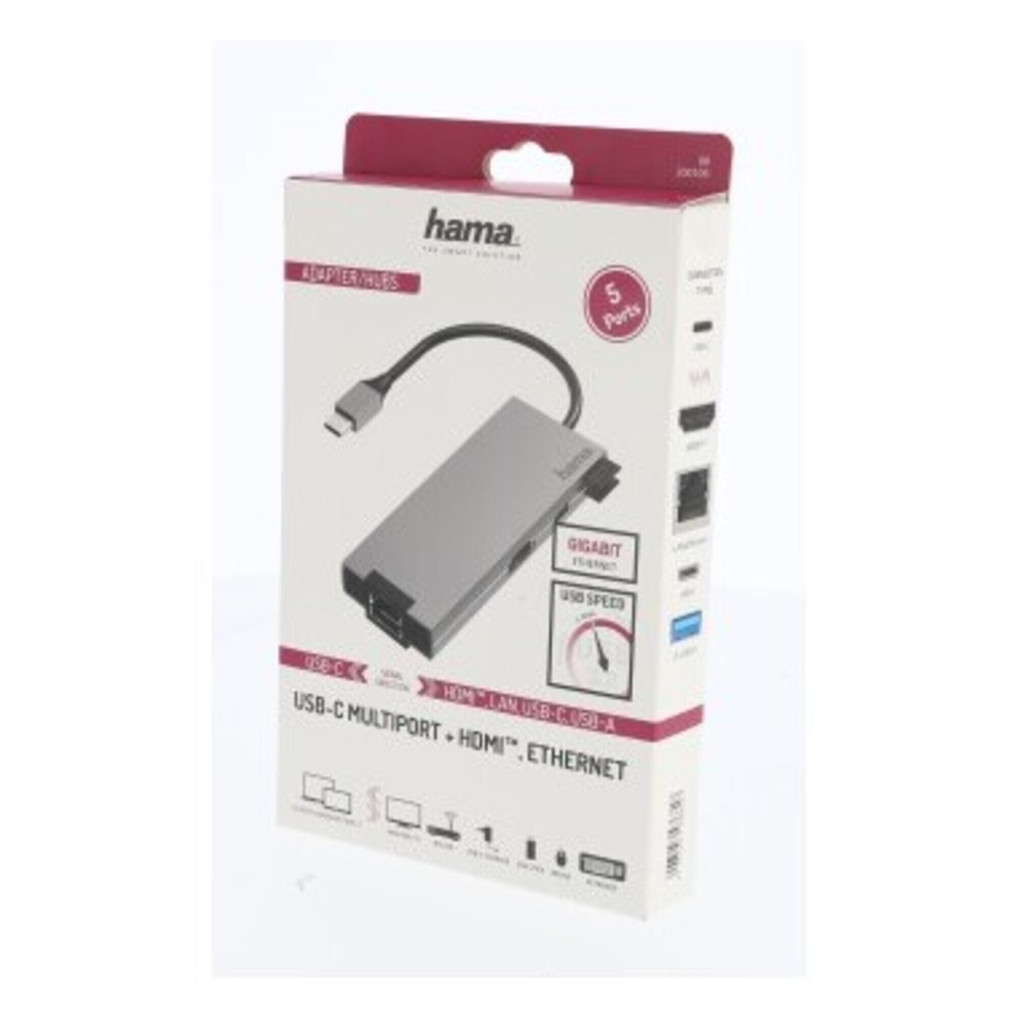 Hama 00200109 station d'accueil USB 3.2 Gen 1 3.1 Gen 1 Type C Neuf - vue 2