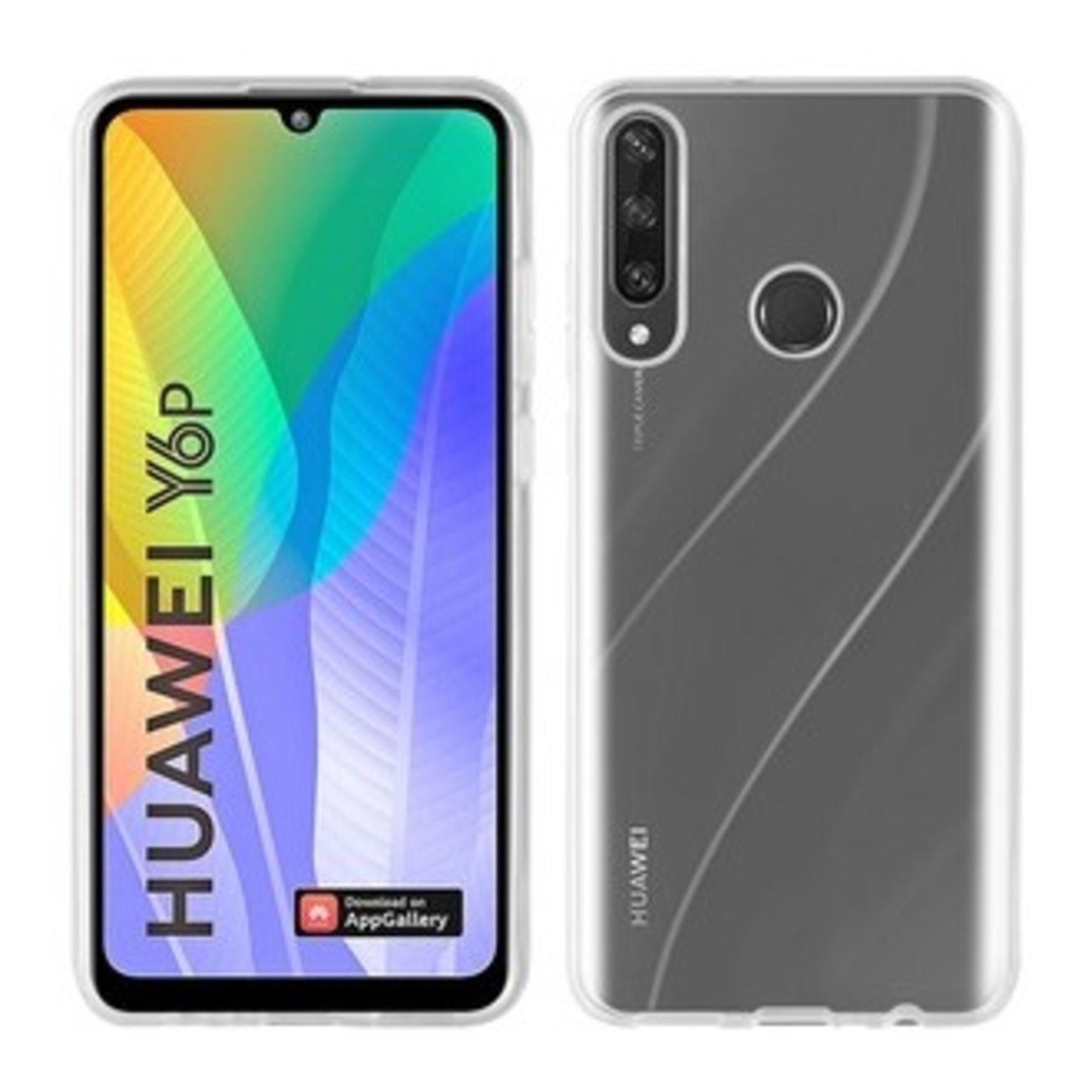 MUVIT  for change coque recycletek transparente souple: huawei y6p