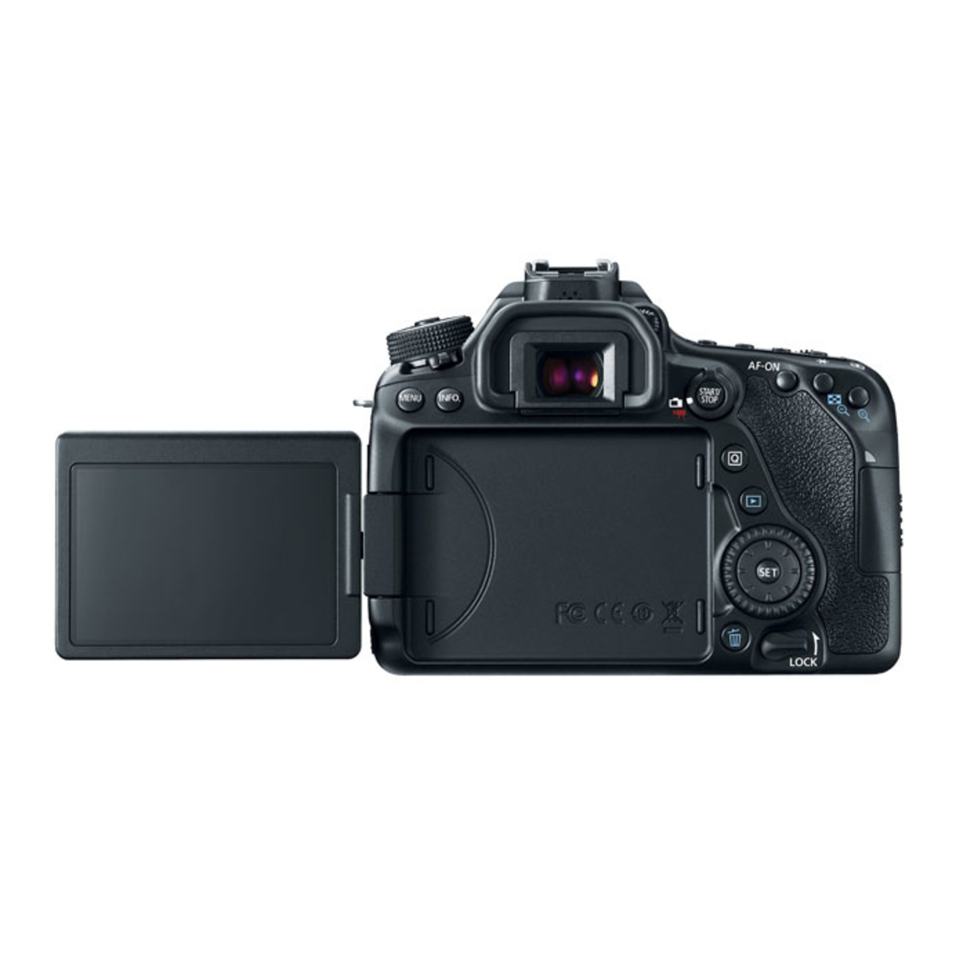 Canon EOS 80D Boîtier d'appareil-photo SLR 24,2 MP CMOS 6000 x 4000 pixels Noir - Neuf
