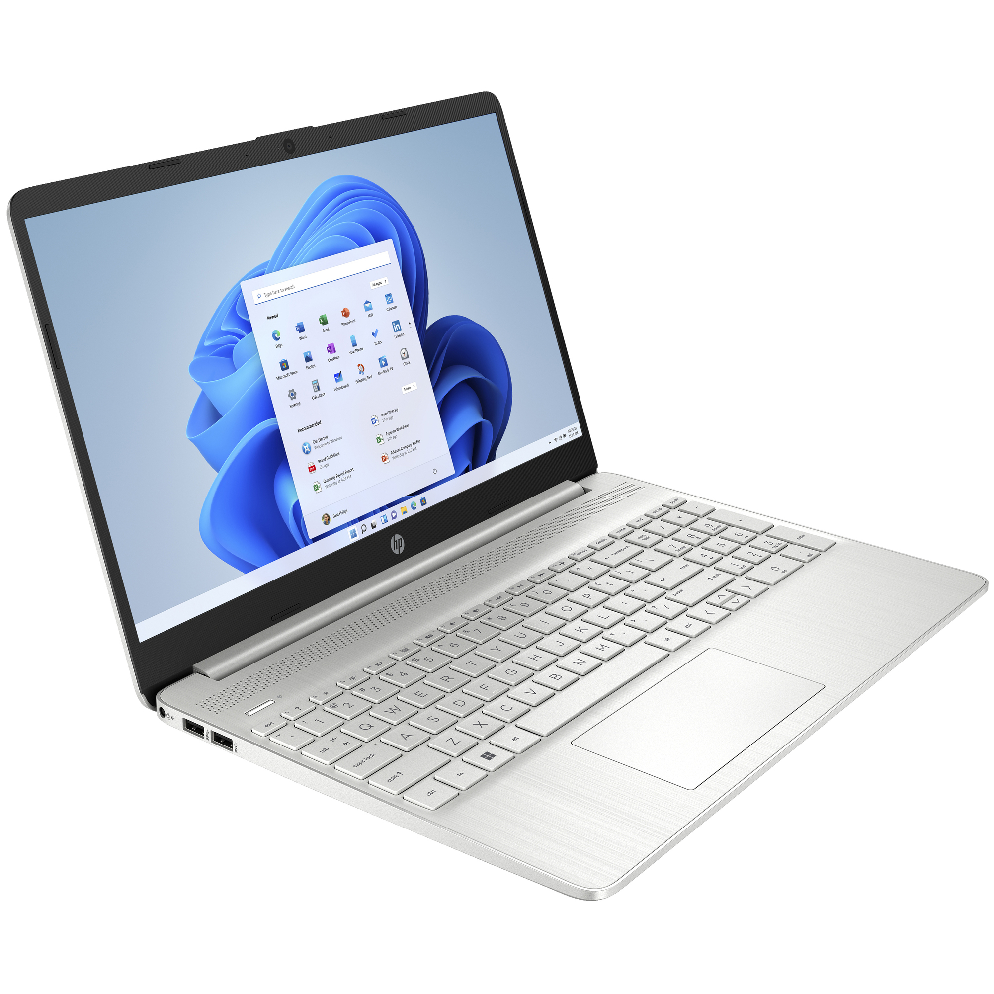 HP 15s-fq5025nf Intel® Core™ i5 i5-1235U Ordinateur portable 39,6 cm (15.6 ) Full HD 16 Go DDR4-SDRAM 512 Go SSD Wi-Fi 6 (802.11ax) Windows 11 Home Argent - Neuf