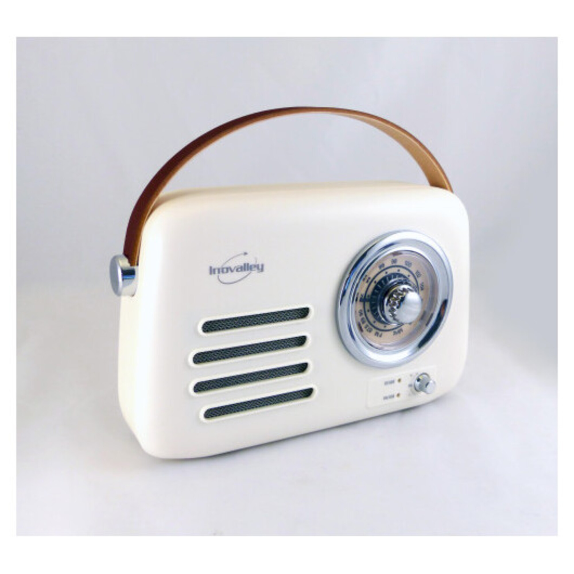 Inovalley RETRO35 C Radio FM Vintage autonome Bluetooth 4.1 Batterie 1500mAh intégrée HP 5 Watts 3 pouces Neuf - vue 2