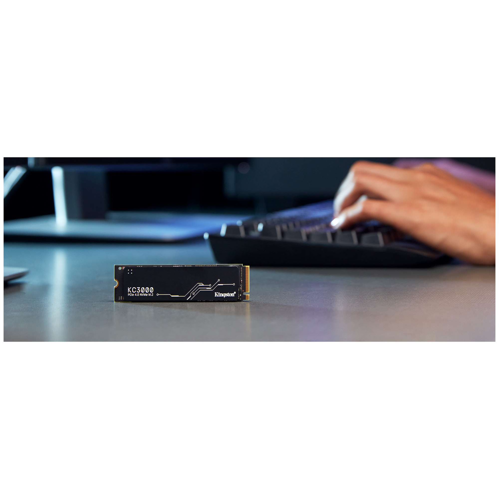Kingston KC3000 .2 NVMe SKC3000D2048GBK OEM - vue 3