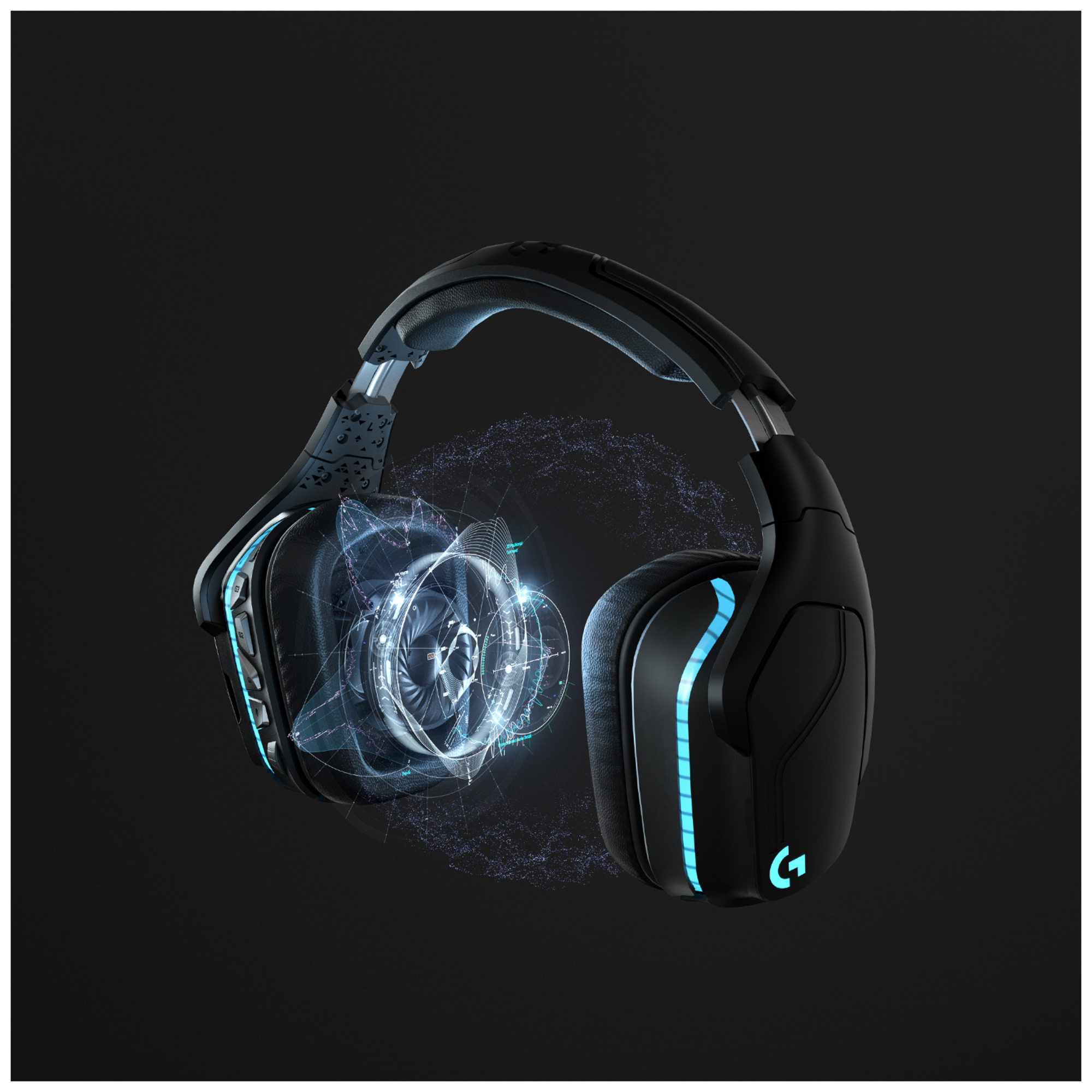 Logitech G G935 Casque gaming sans fil LIGHTSYNC avec son surround 7.1 - Neuf