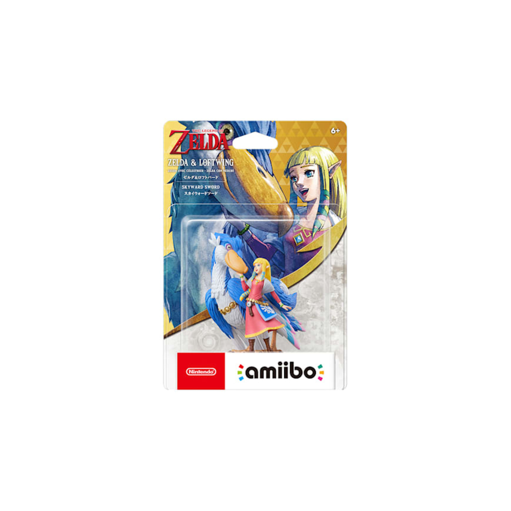 Nintendo amiibo Zelda & Loftwing - The Legend of Zelda: Skyward Sword HD Personnage de jeu interactif - Neuf