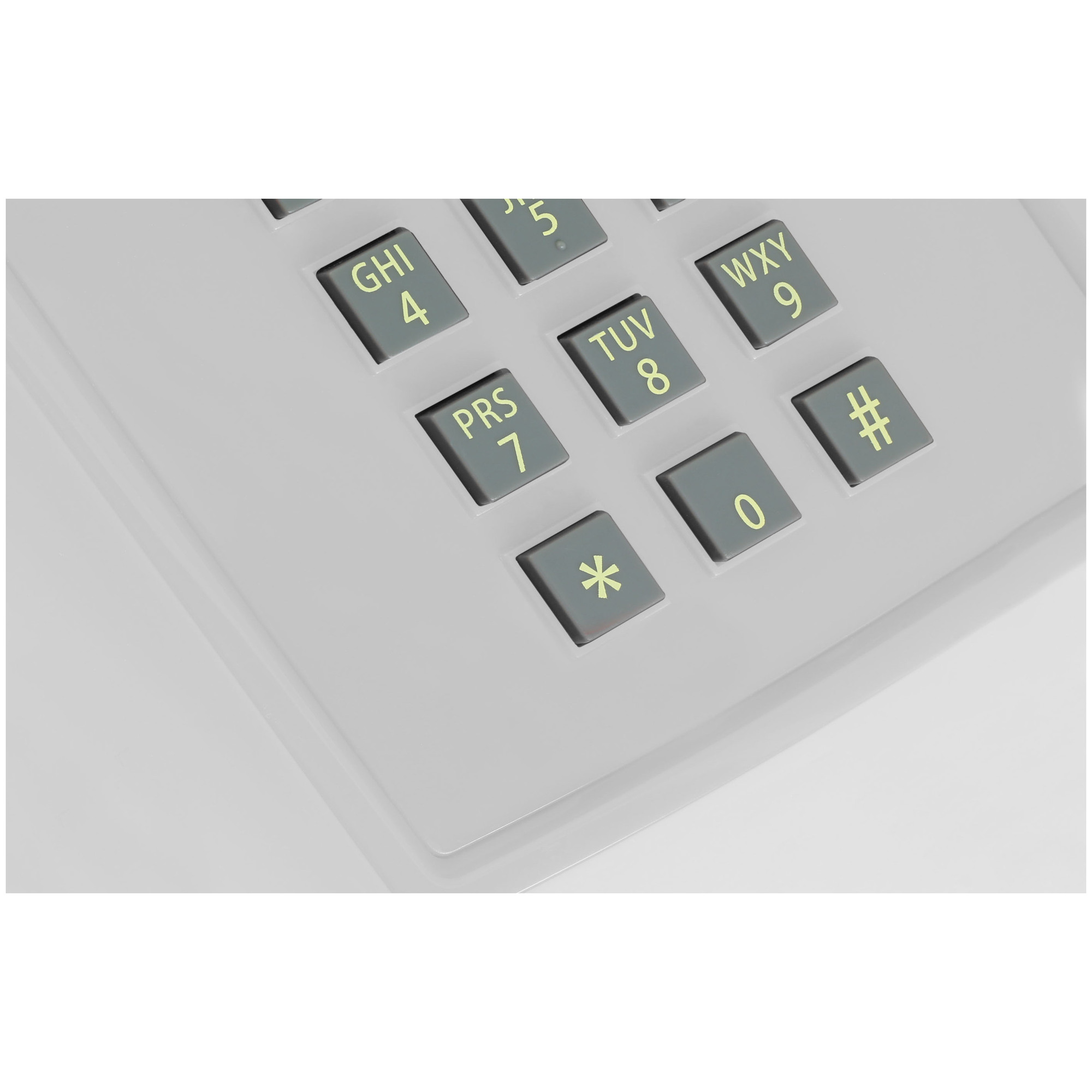 OPIS PushMeFon Cable : Téléphone rétro a touches avec sonnerie en métal - Neuf