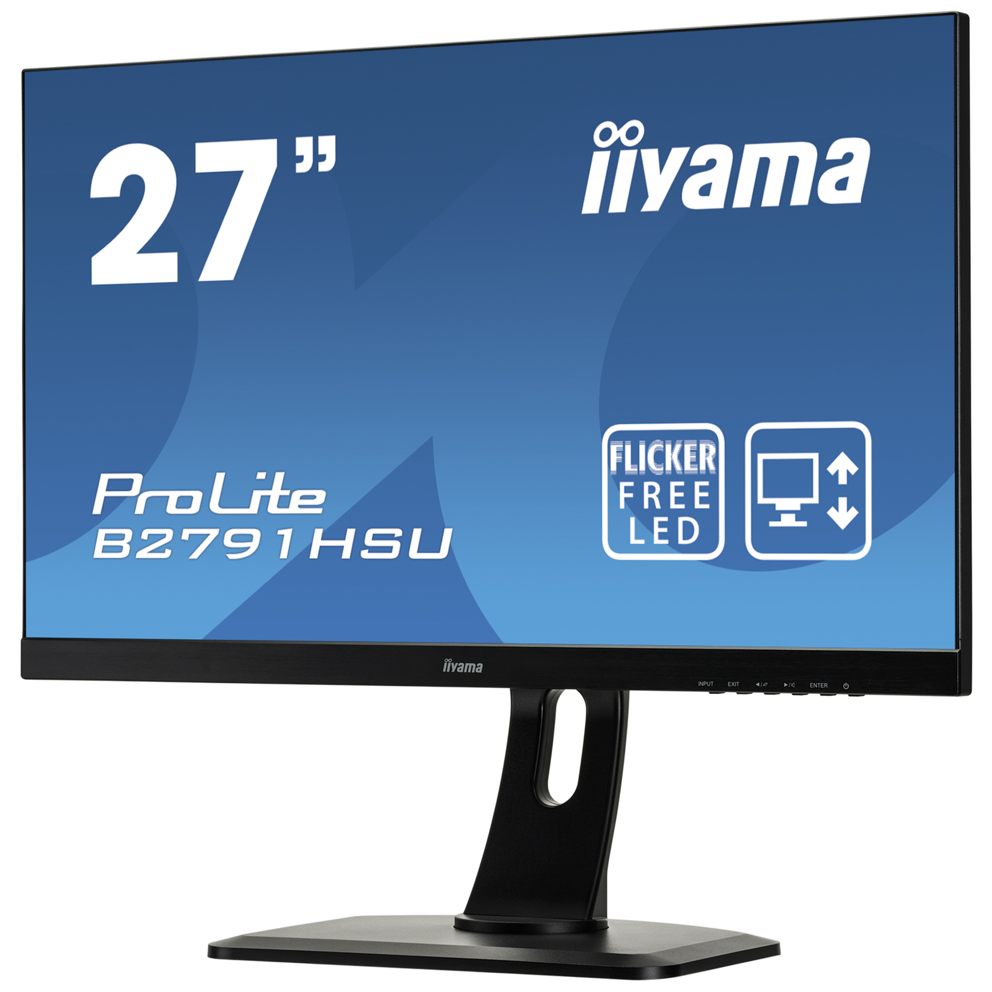 iiyama ProLite B2791HSU B1 LED display 68 6 cm 27 1920 x 1080 pixels Full HD Très bon état - vue 4