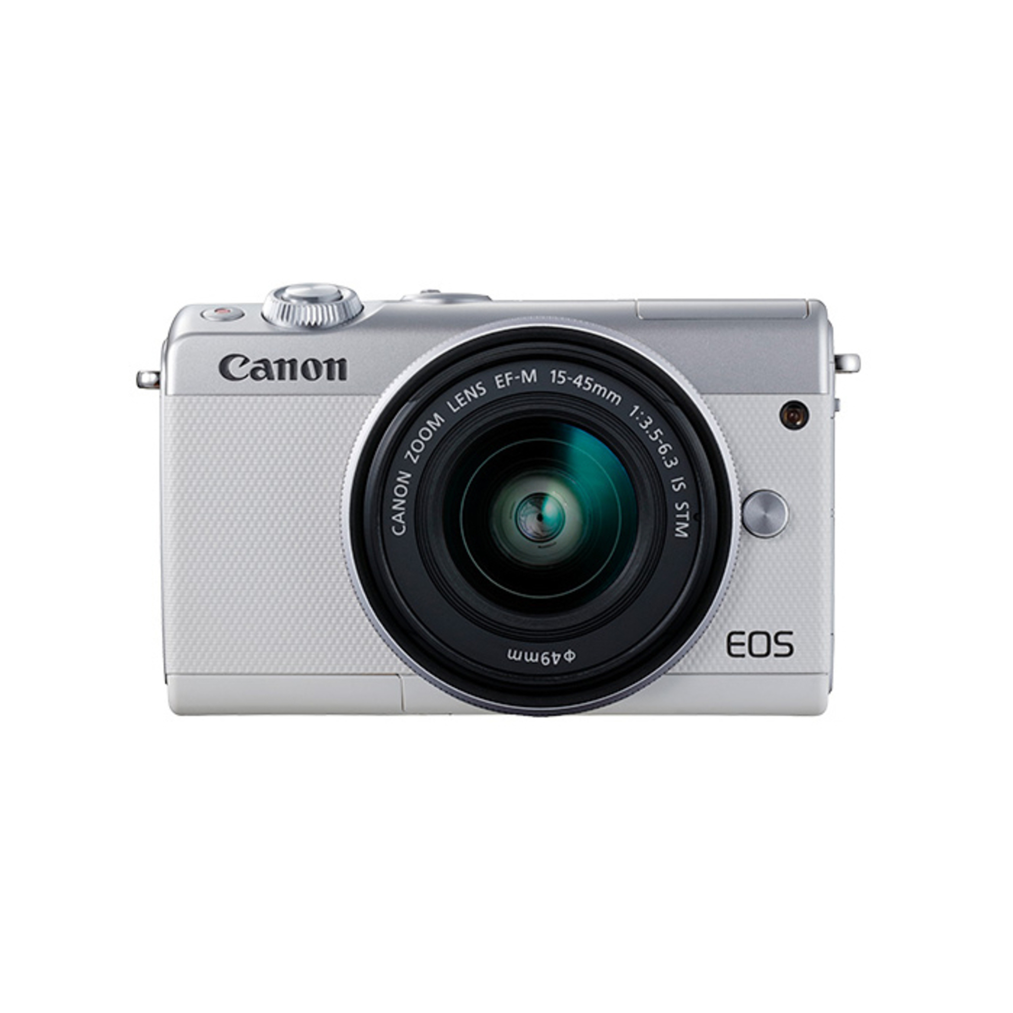 Canon Eos M100 + Ef-M 15-45Mm Is Stm Milc 24,2 Mp Cmos 6000 X 4000 Pixels Blanc - Bon État