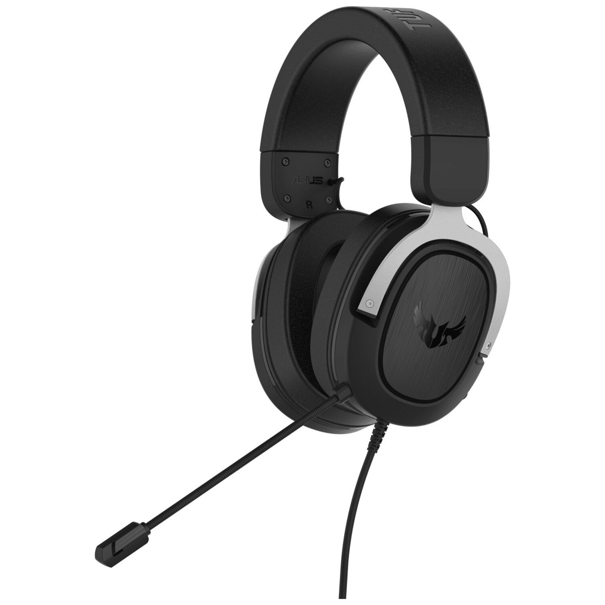 ASUS TUF Gaming H3 Casque Avec fil Arceau Jouer Noir, Gris - Neuf