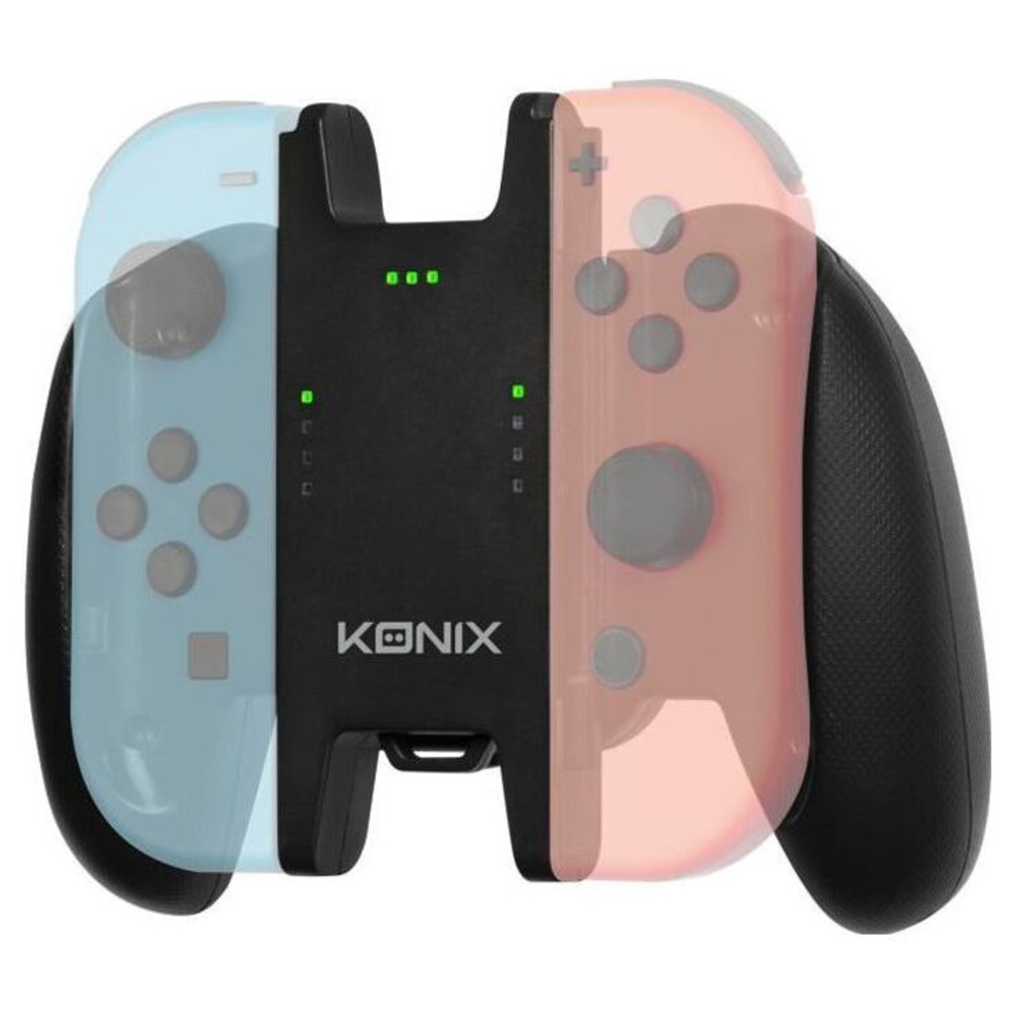 Accessoire Support Manette + Batterie Konix Play & Charge pour Joycon Switch - Neuf