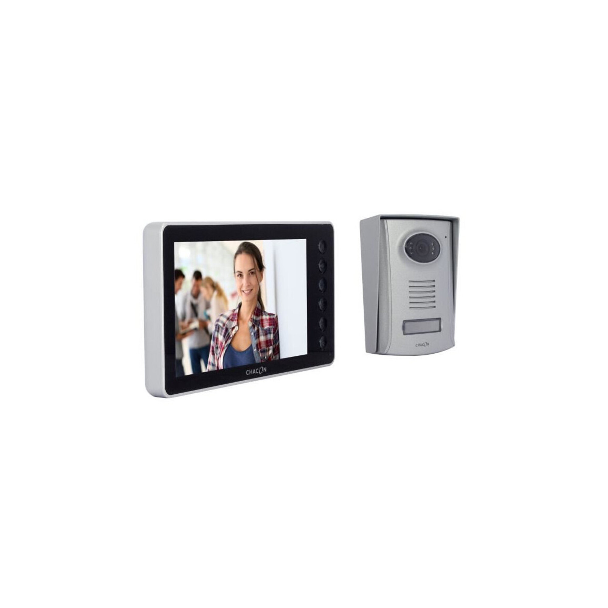 Videophone CHACON 2 fils 7'' IP44 Vision nocturne Garantie - vue 3