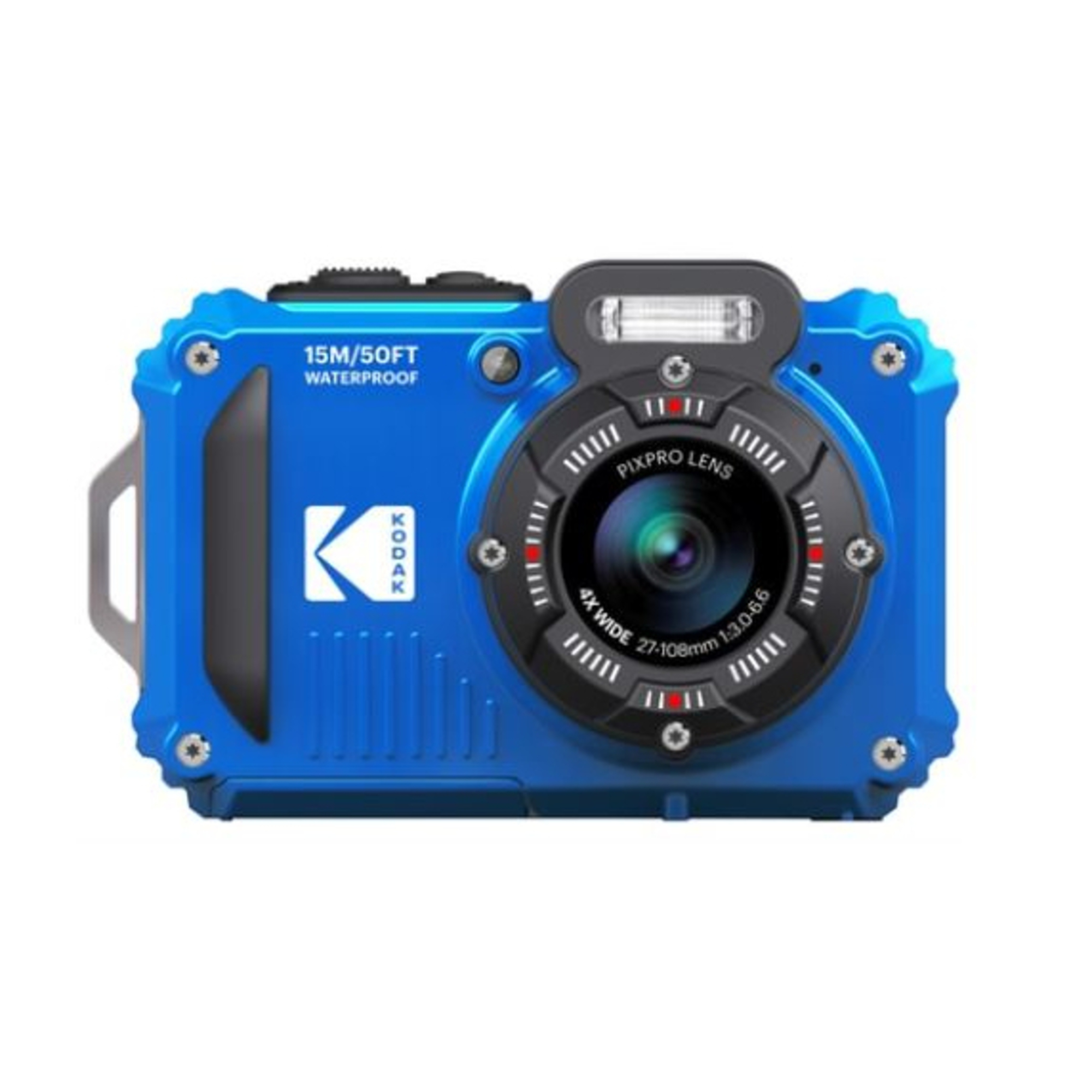 Kodak PIXPRO WPZ2 1/2.3  Appareil-photo compact 16,76 MP BSI CMOS 4608 x 3456 pixels Bleu - Neuf