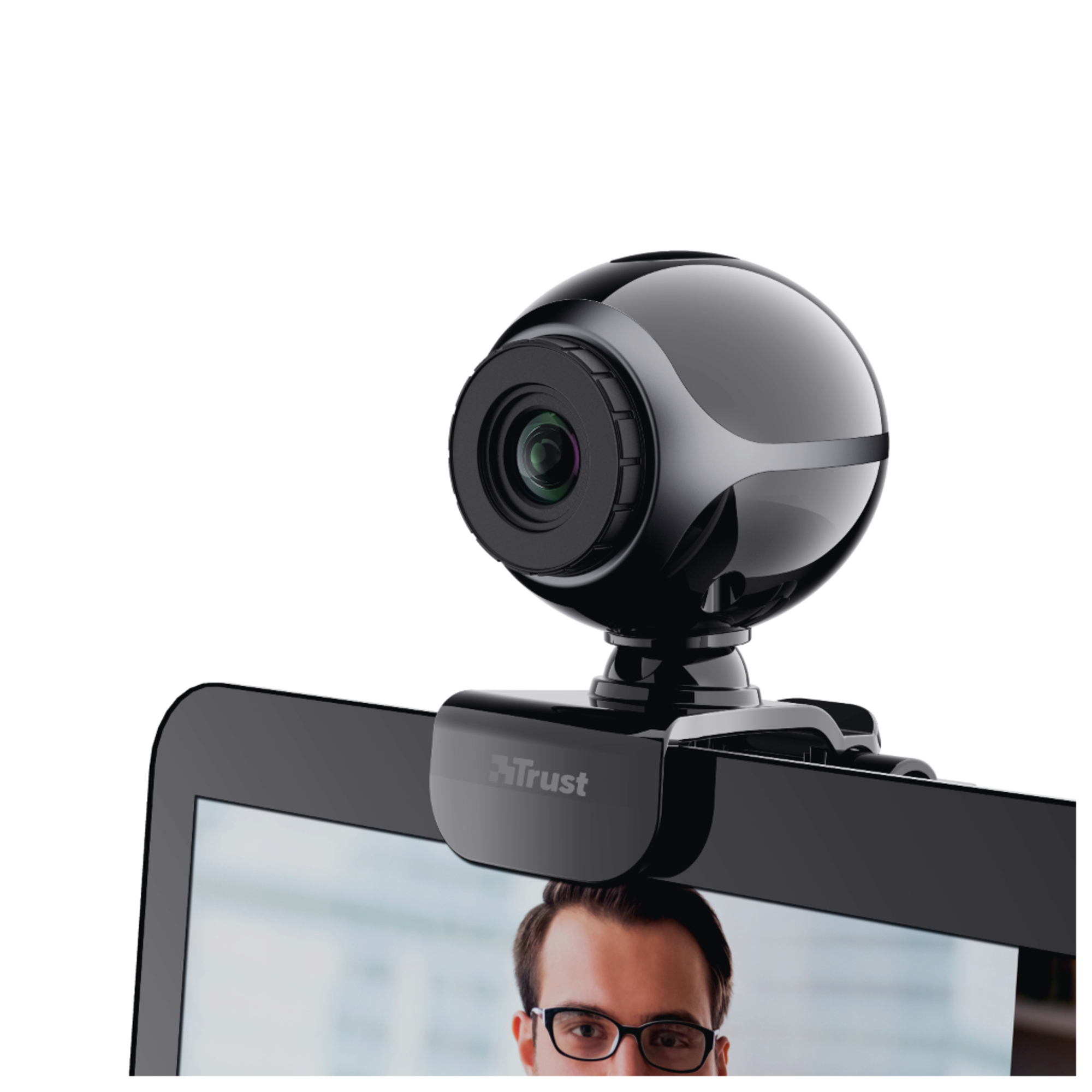 Trust Exis webcam 0,3 MP 640 x 480 pixels USB 2.0 Noir - Neuf
