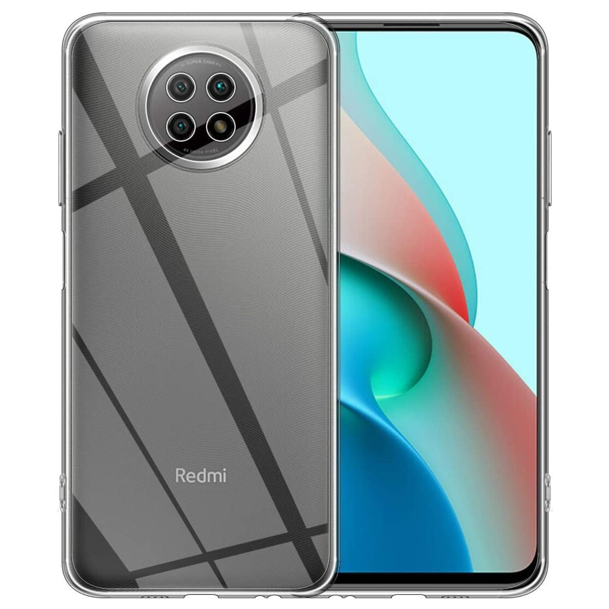 XEPTIO Xiaomi Redmi Note 9T 5G coque tpu transparente - Neuf